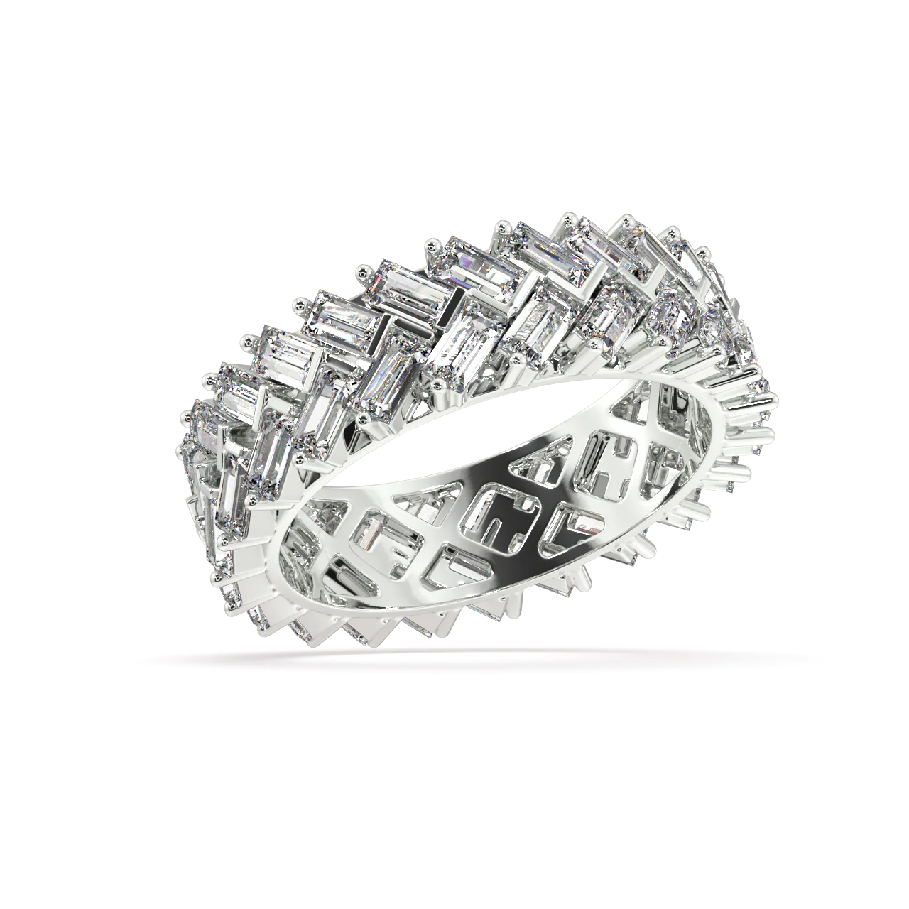 Dahlia Baguette Diamond Ring - Image 12