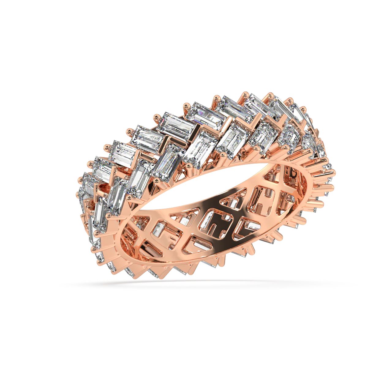 Dahlia Baguette Diamond Ring - Image 7