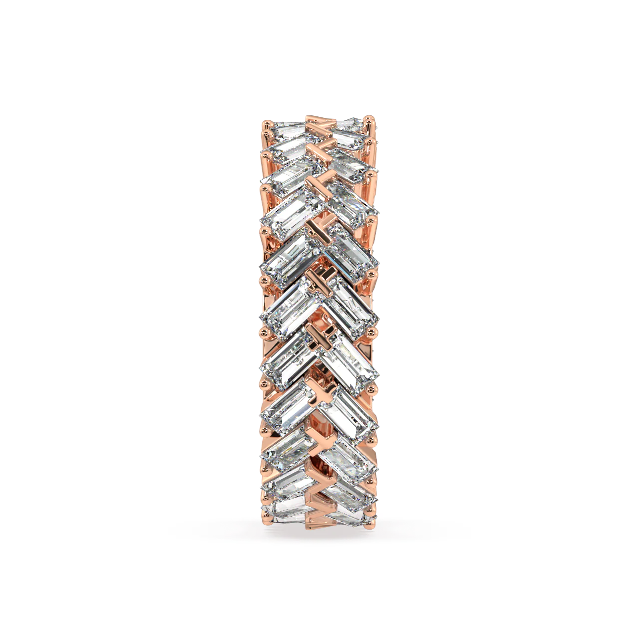 Dahlia Baguette Diamond Ring - Image 9