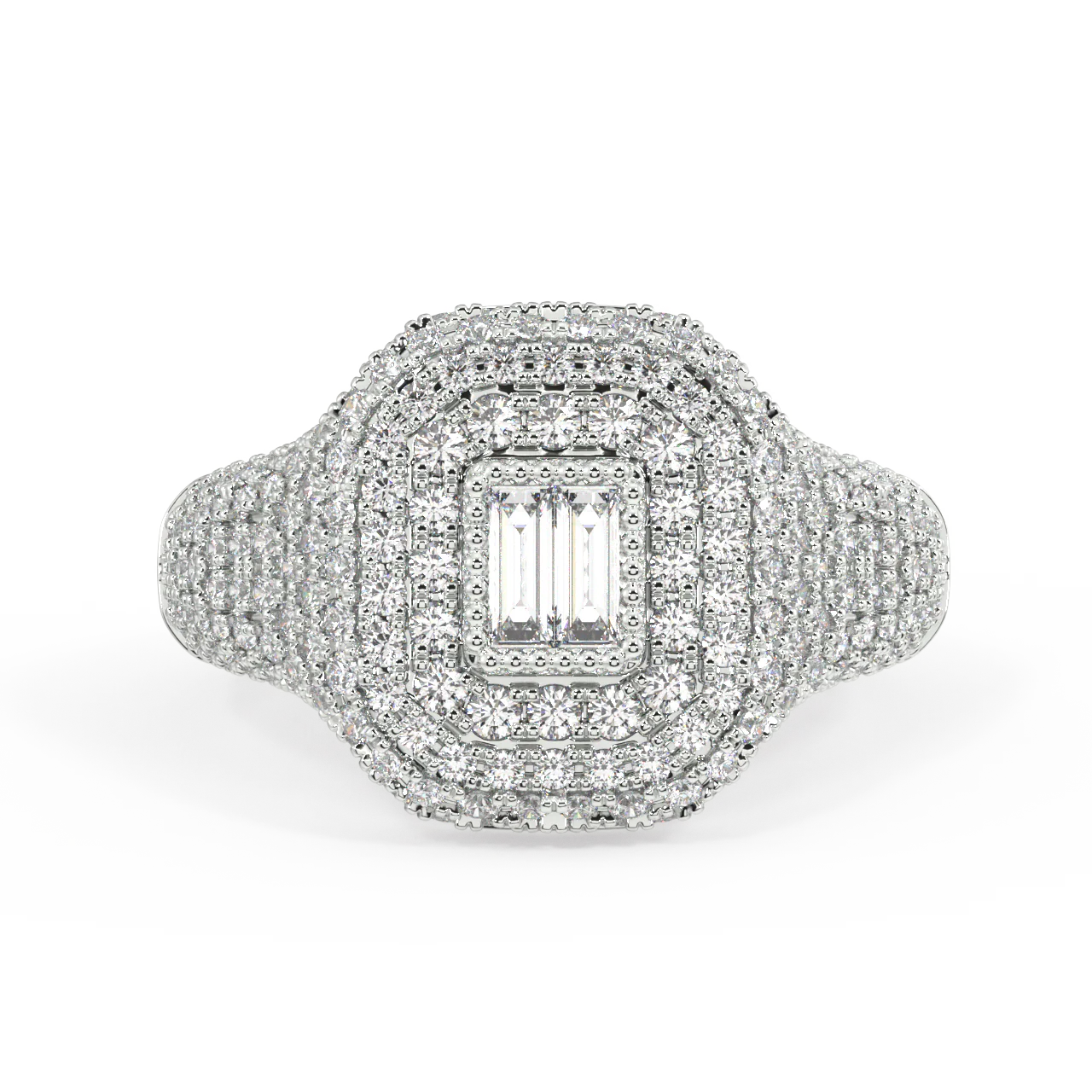 Dream Baguette Diamond Ring - Image 11