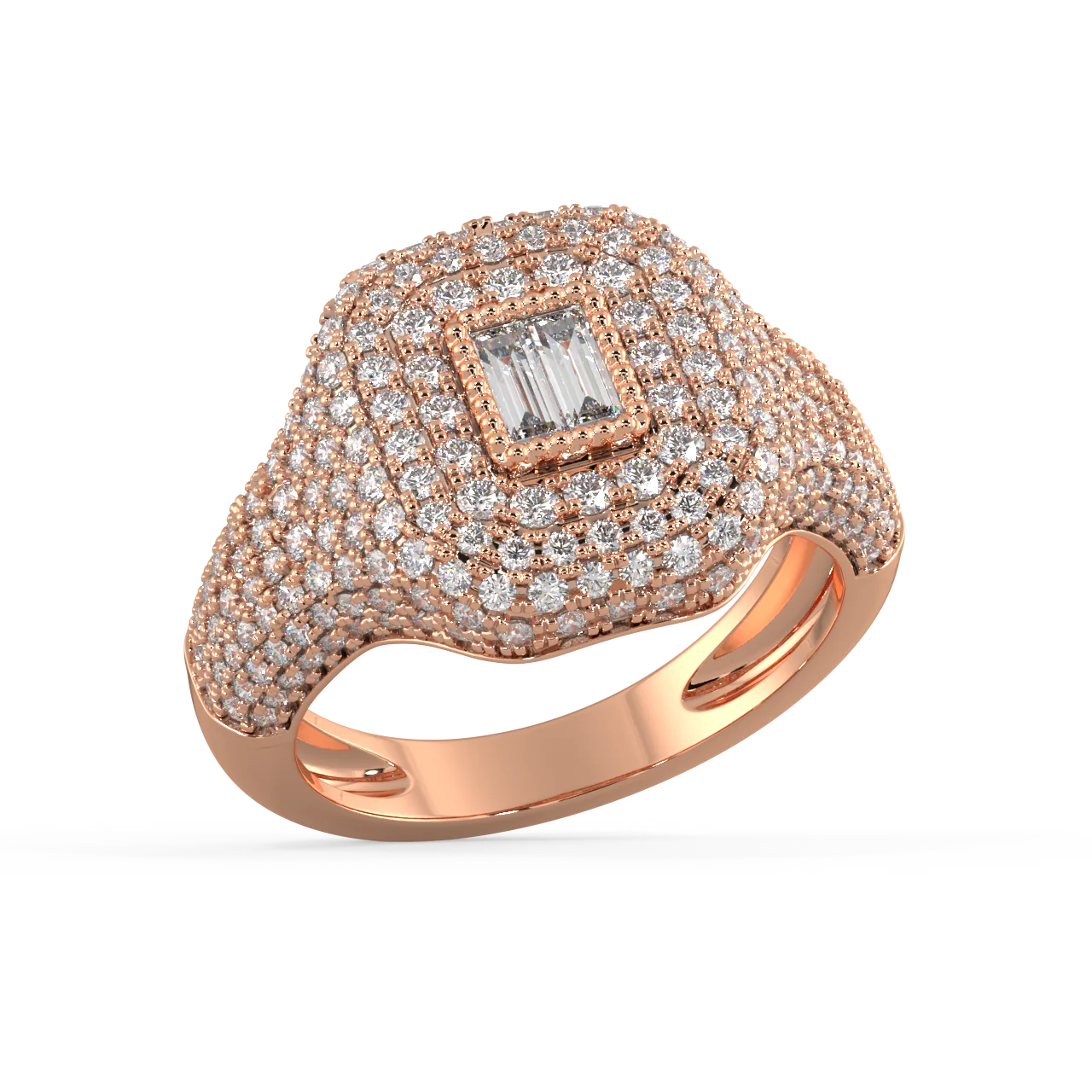 Dream Baguette Diamond Ring - Image 7