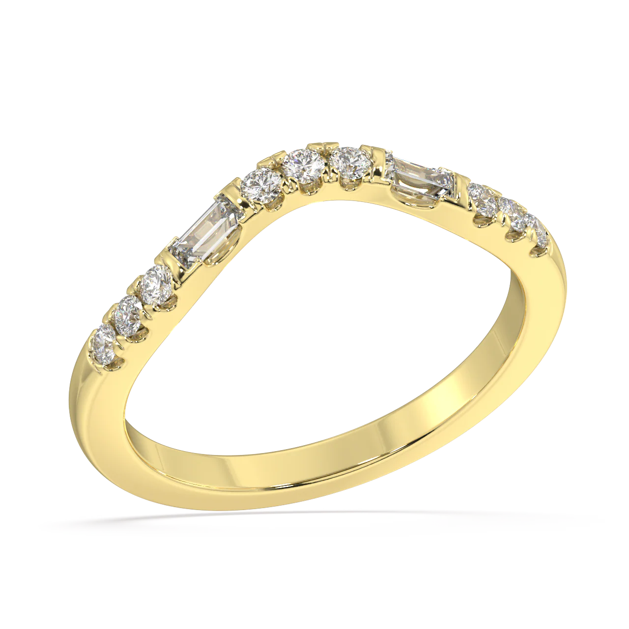 Ecliptic Baguette Diamond Ring - Image 2