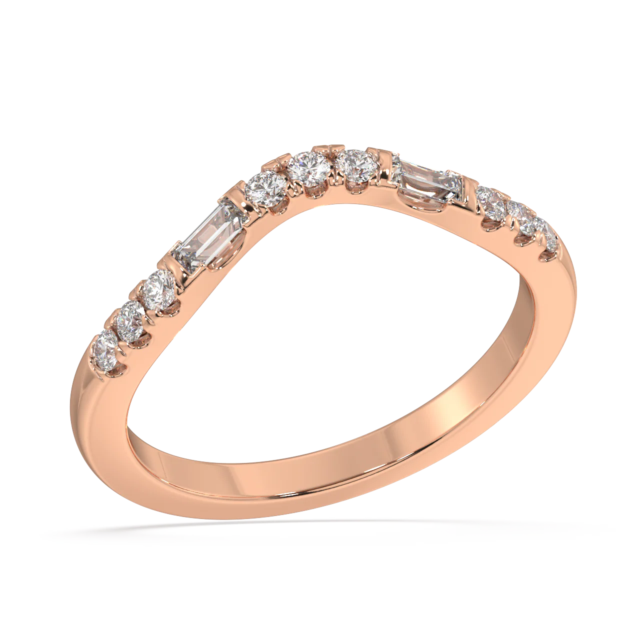 Ecliptic Baguette Diamond Ring - Image 7