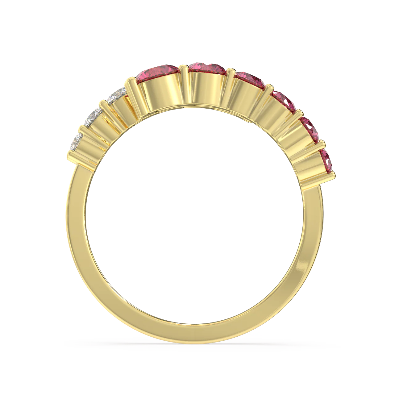 Elara Round Diamond Ring - Image 3