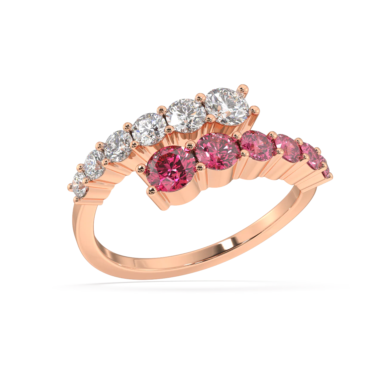 Elara Round Diamond Ring - Image 7