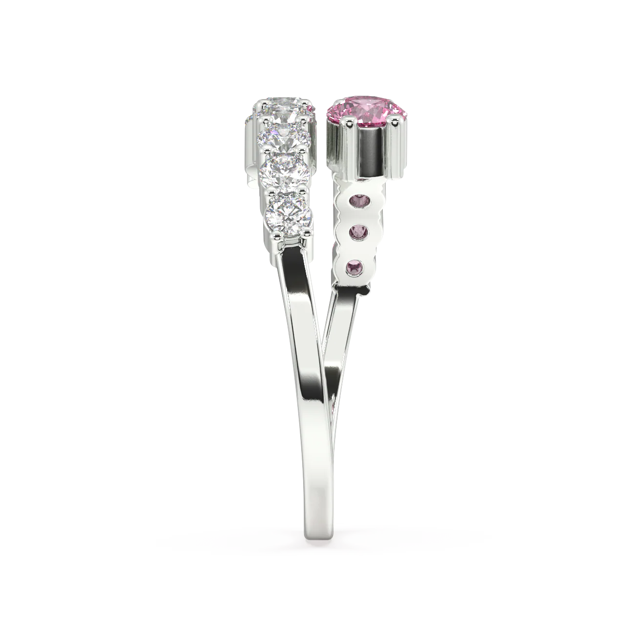 Elodie Round Diamond Ring - Image 14