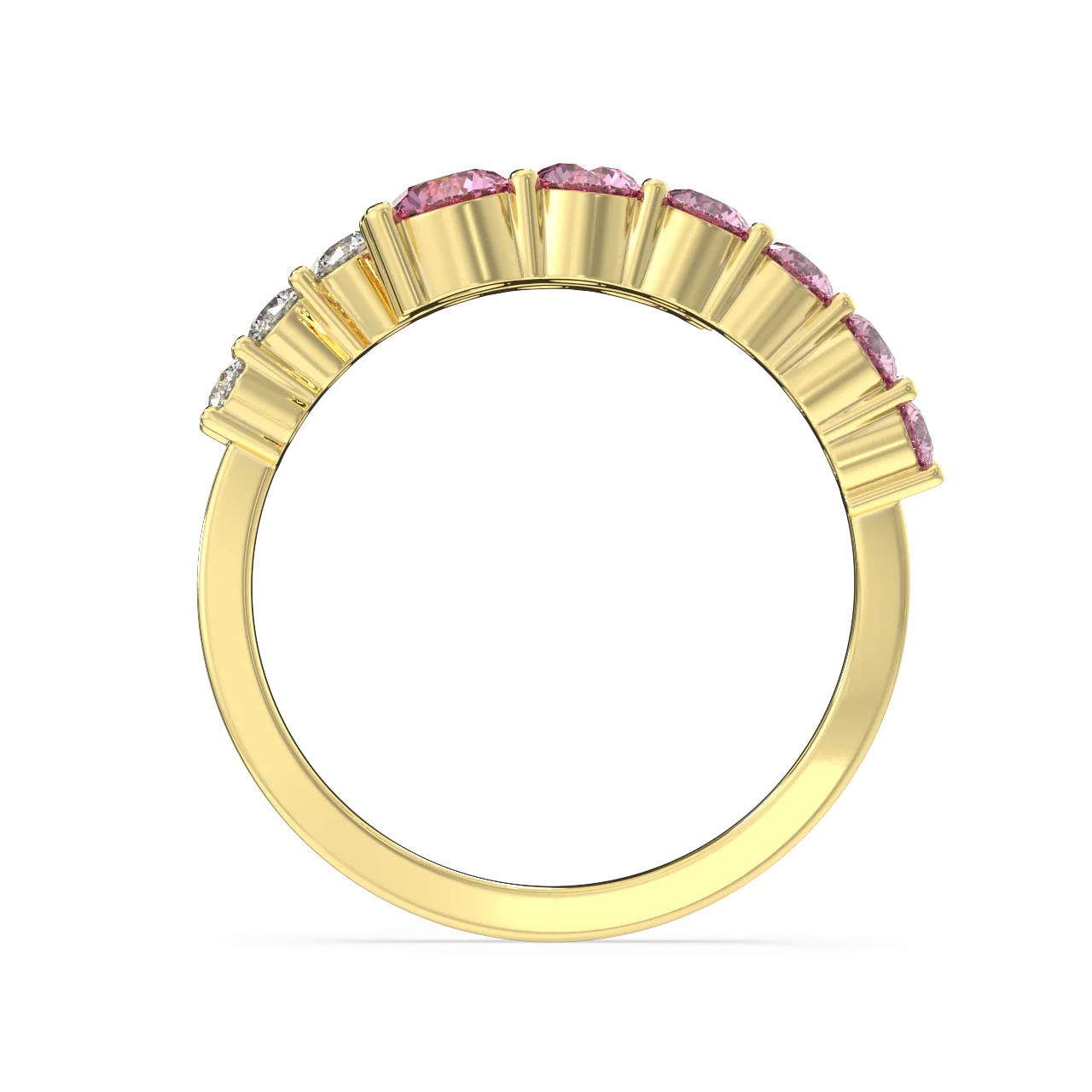 Elodie Round Diamond Ring - Image 3