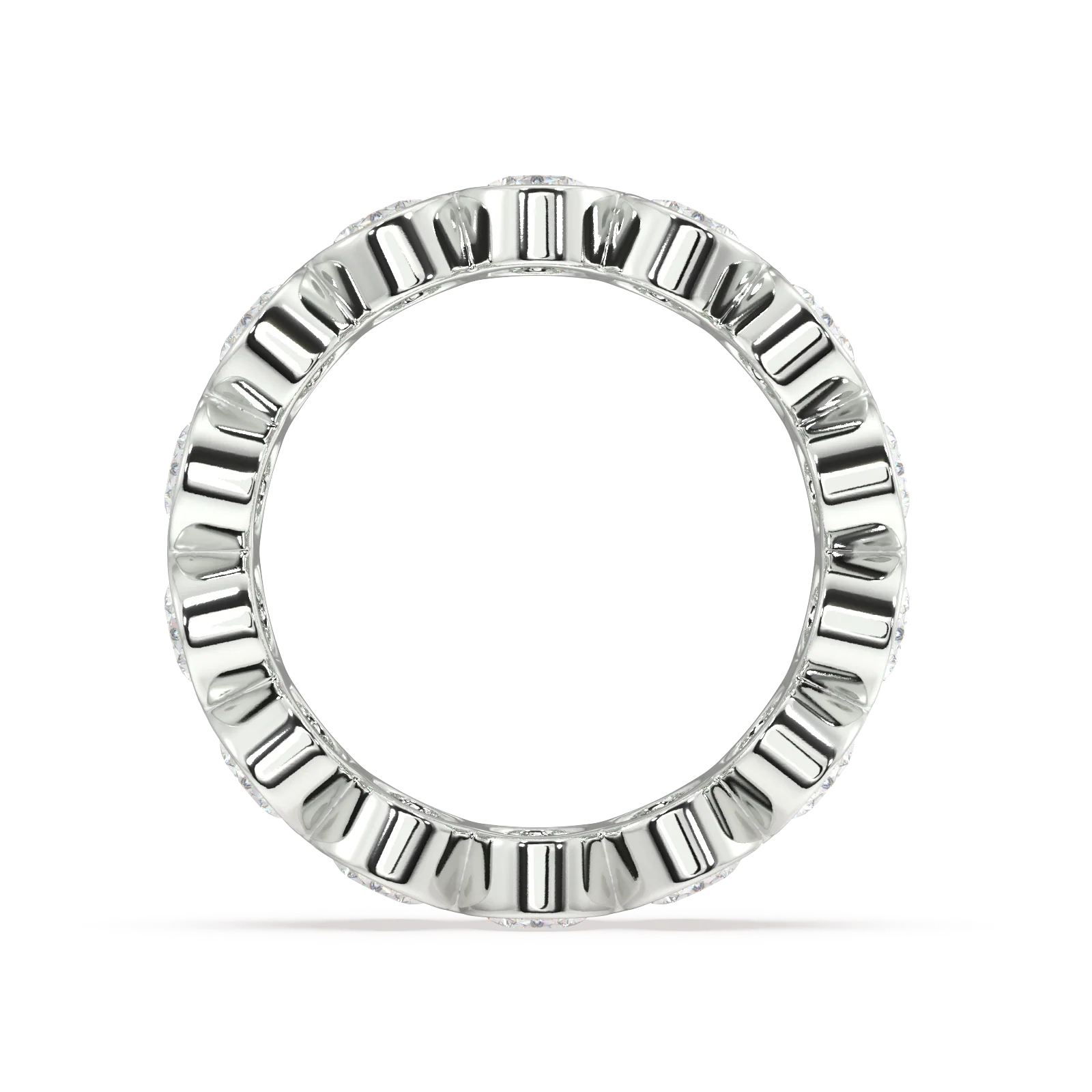 Elysees Oval Classic Eternity Bands - 5ct - Image 13