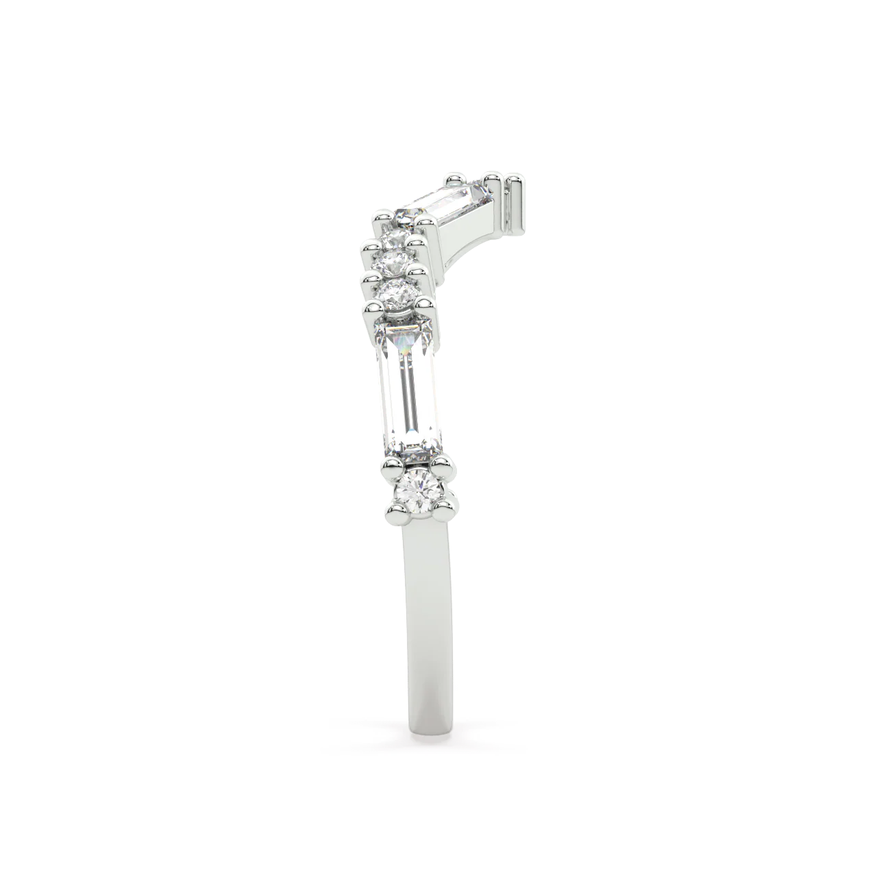 Elysium Baguette Diamond Ring - Image 14