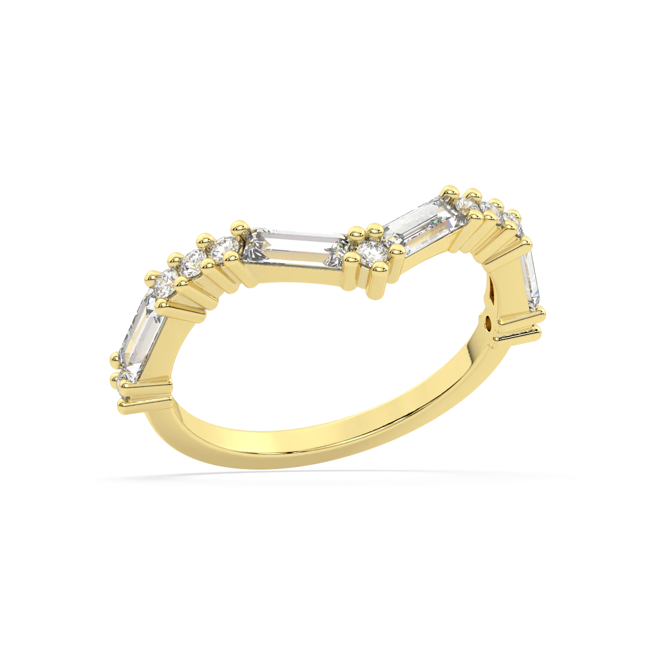 Elysium Baguette Diamond Ring - Image 2
