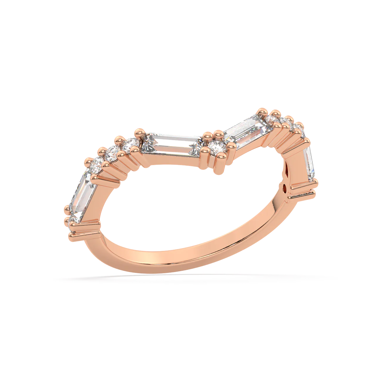 Elysium Baguette Diamond Ring - Image 7