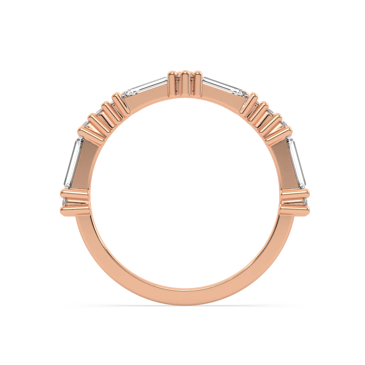Elysium Baguette Diamond Ring - Image 8