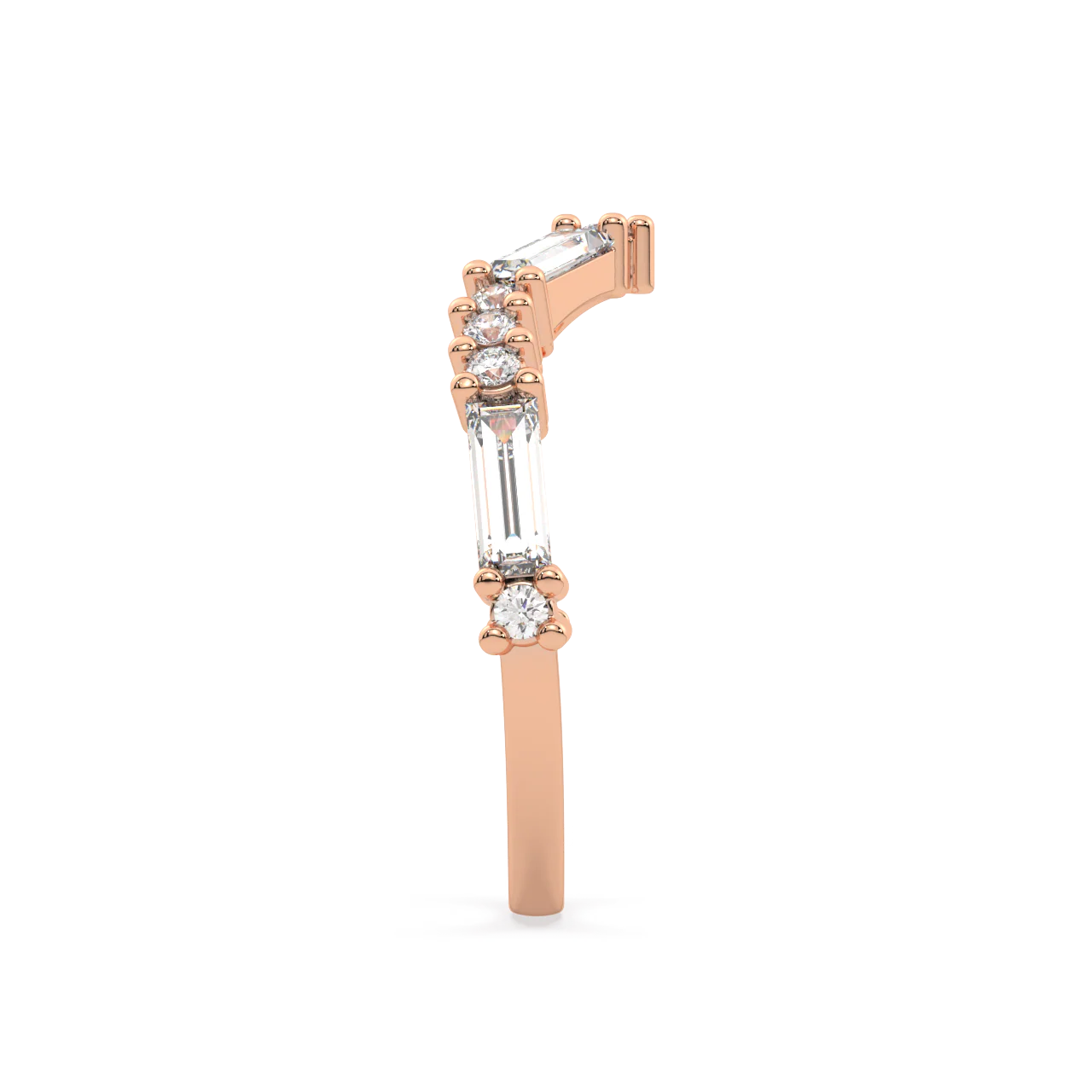Elysium Baguette Diamond Ring - Image 9