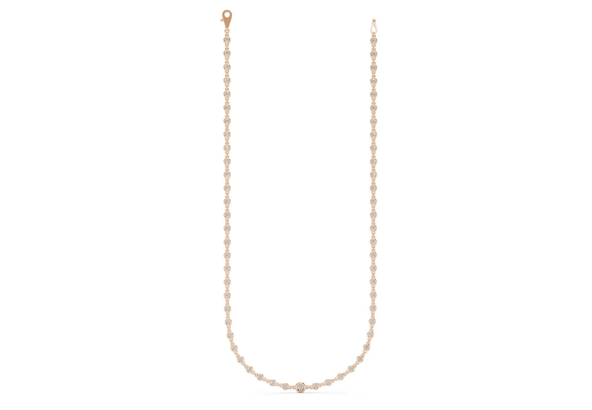 Eternal Diamond Necklace 2 Carat Total Wt. - Image 4
