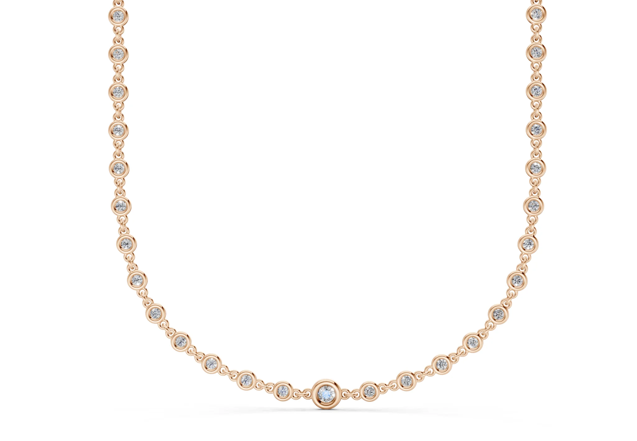 Eternal Diamond Necklace 2 Carat Total Wt. - Image 5