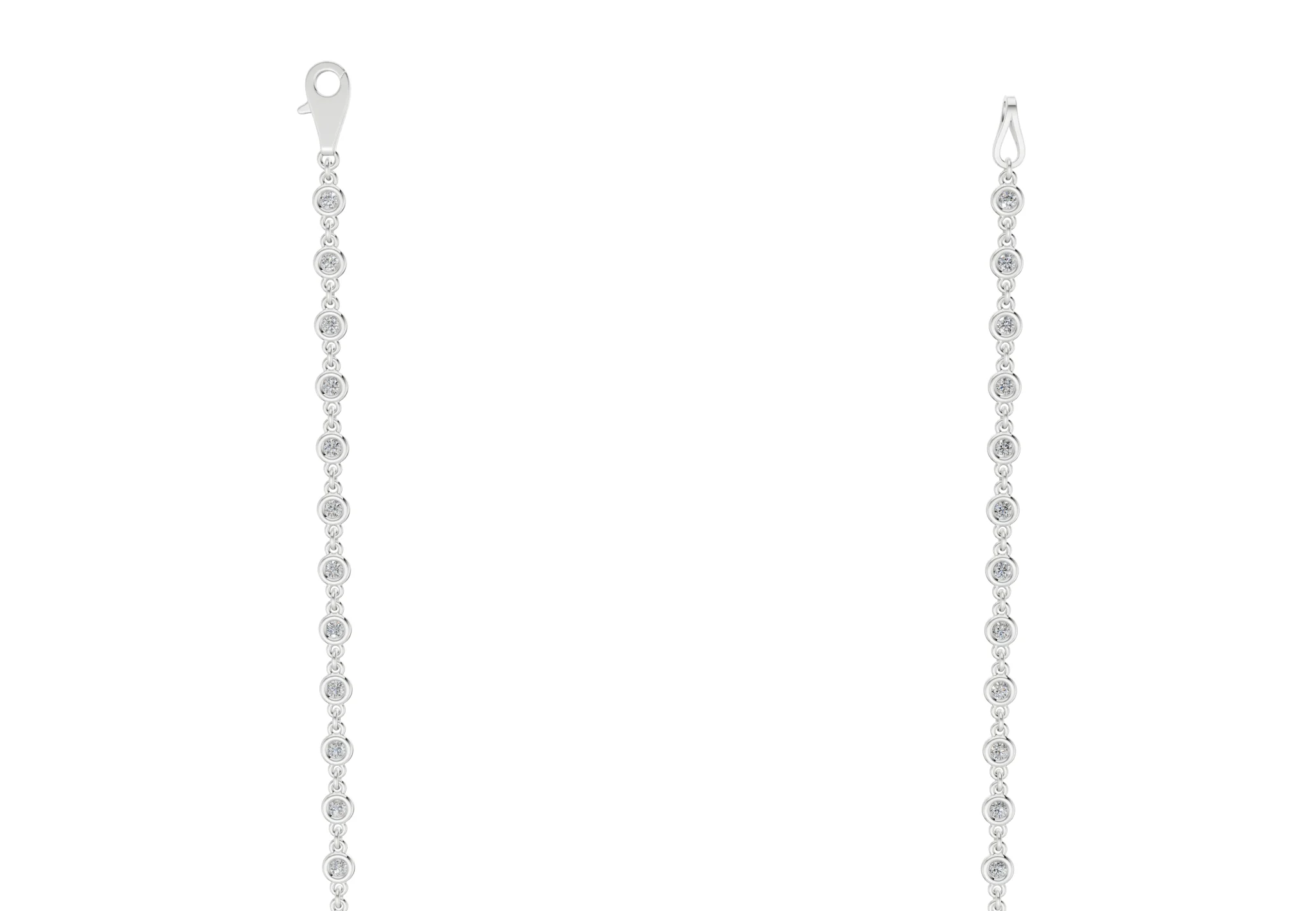 Eternal Diamond Necklace 2 Carat Total Wt. - Image 9