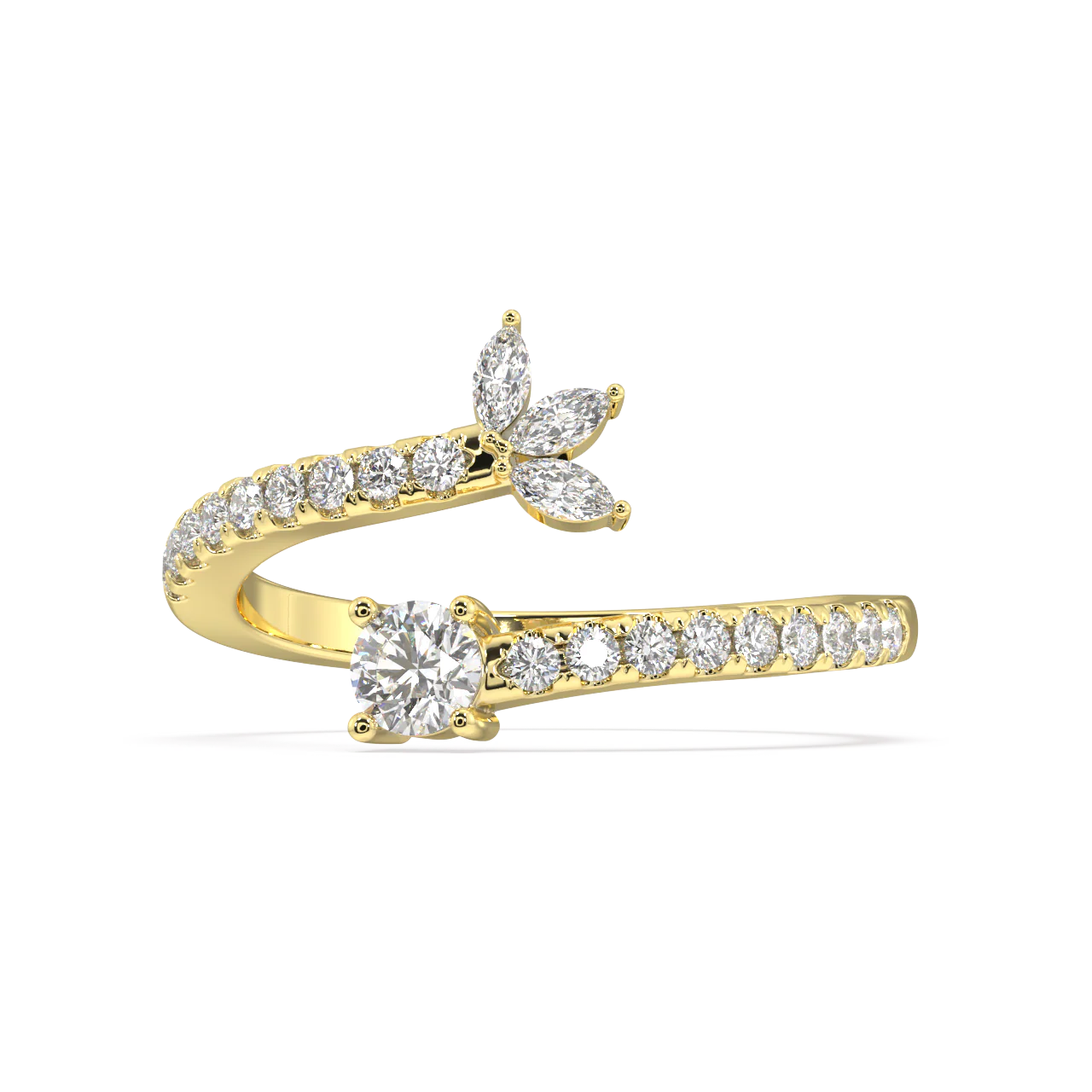 Ethereal Marquise Diamond Ring