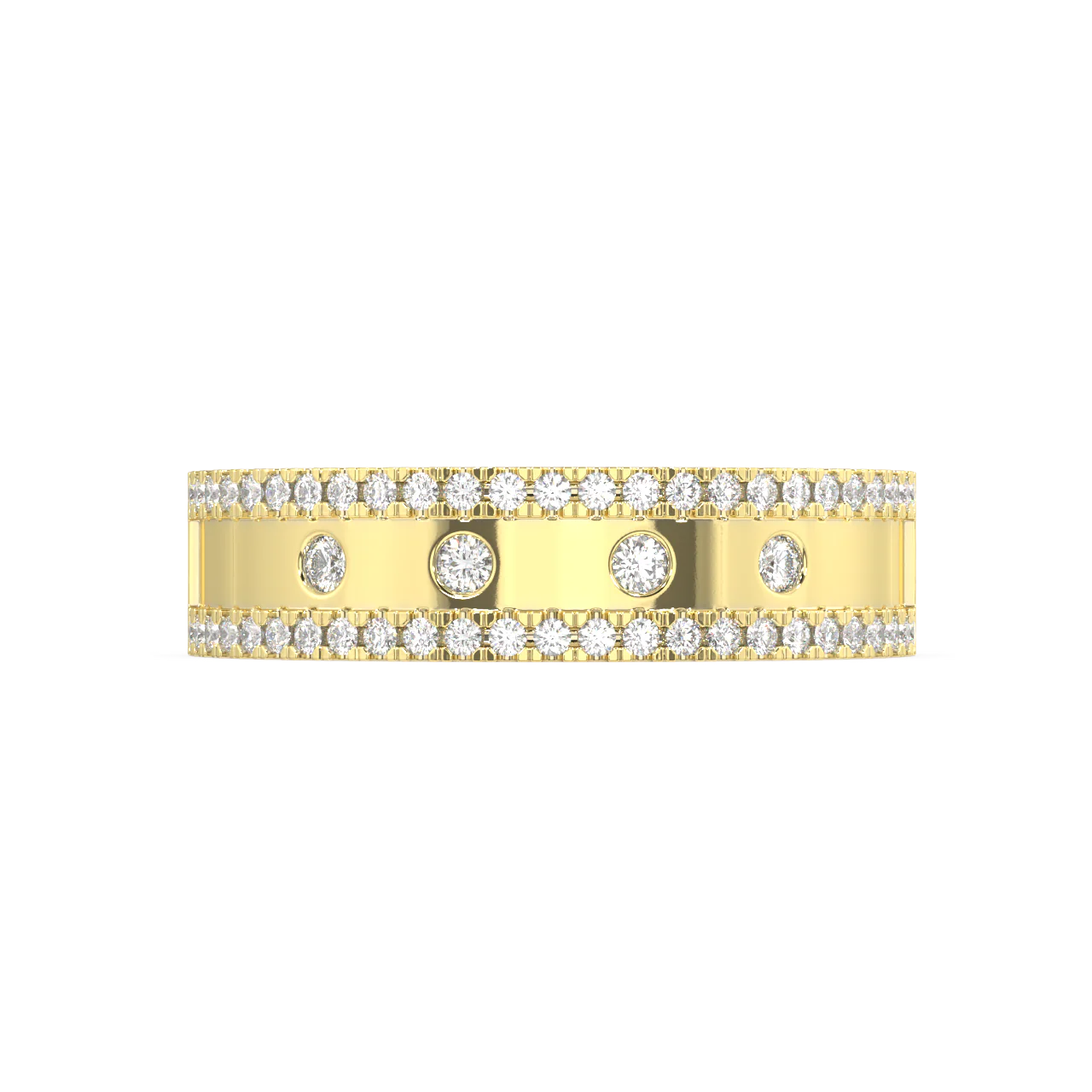 Evangeline Round Diamond Ring