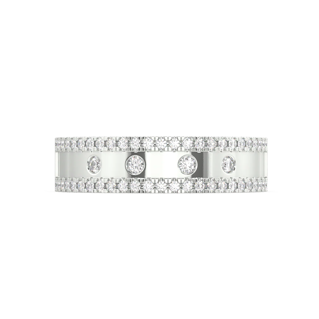 Evangeline Round Diamond Ring - Image 11