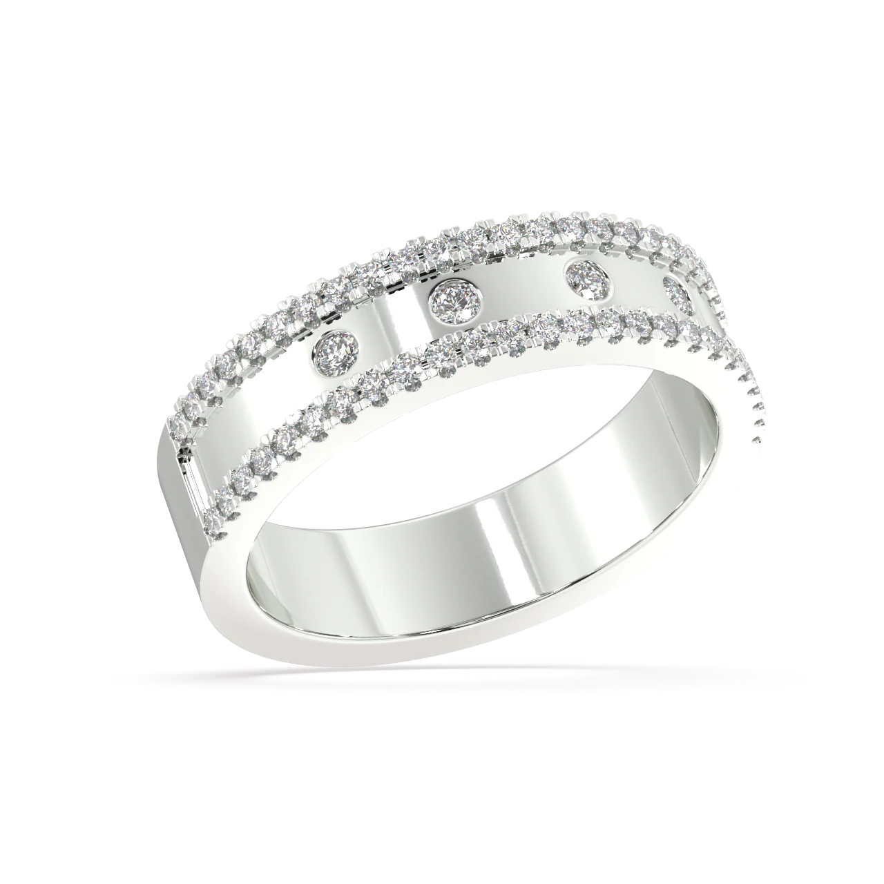 Evangeline Round Diamond Ring - Image 12