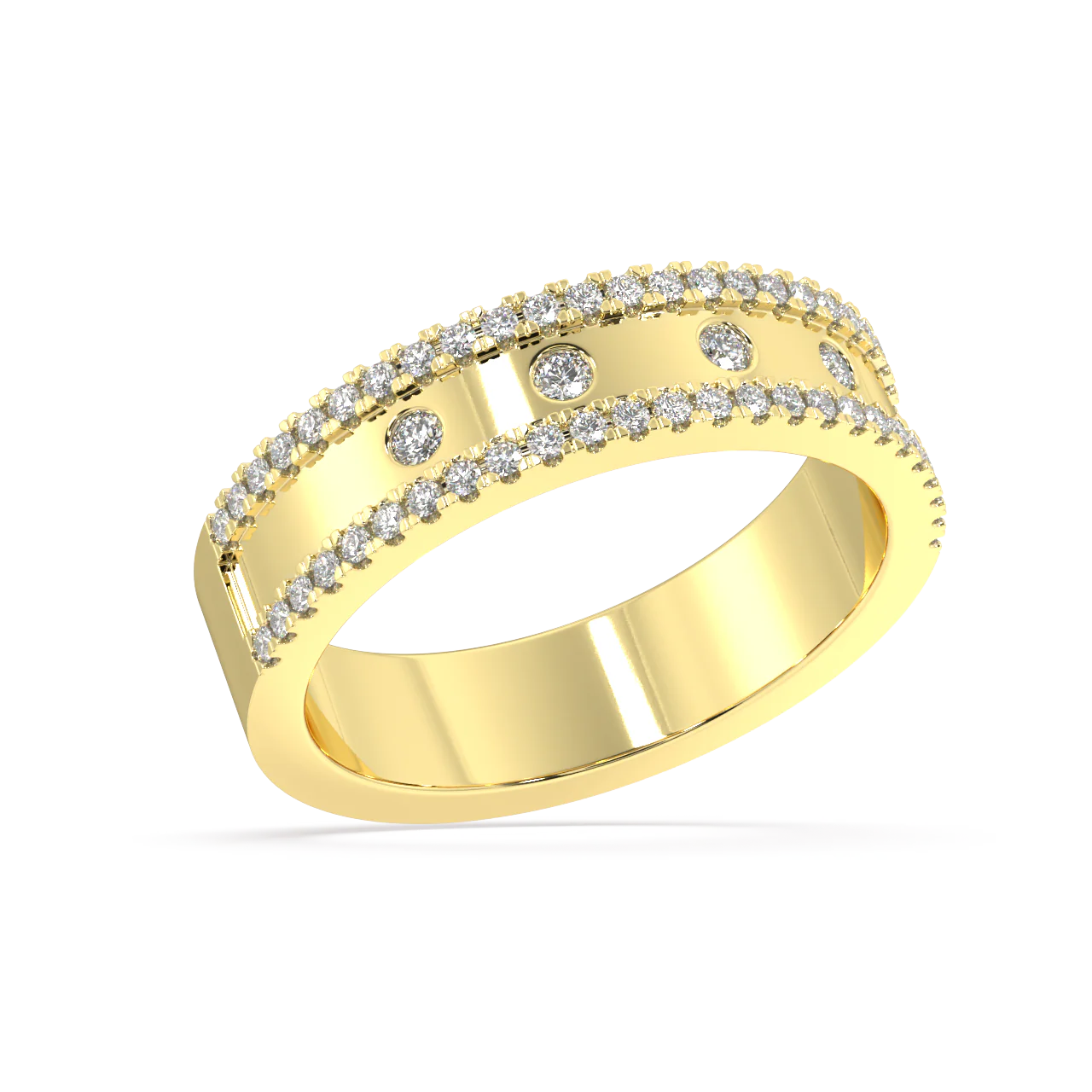 Evangeline Round Diamond Ring - Image 2