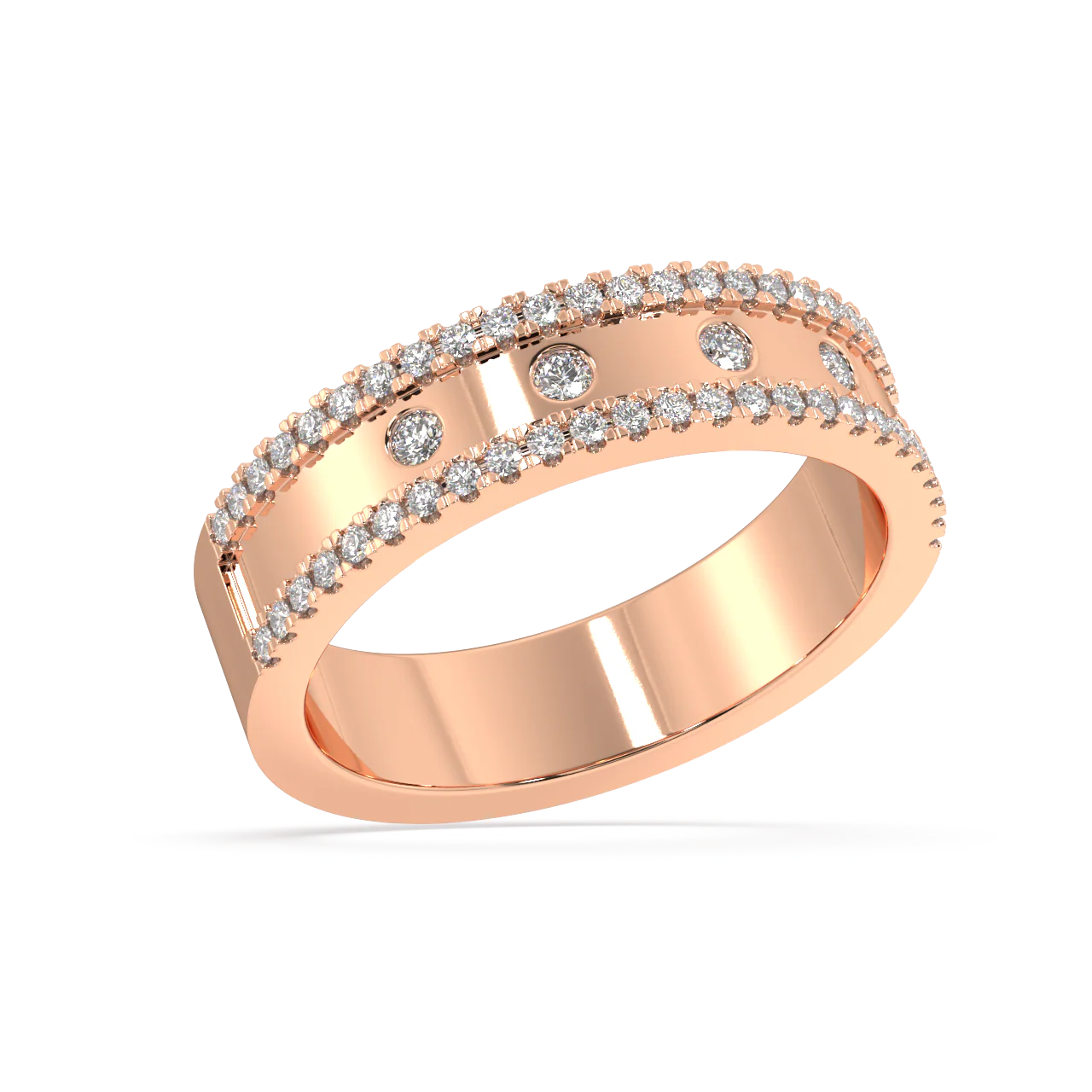 Evangeline Round Diamond Ring - Image 7