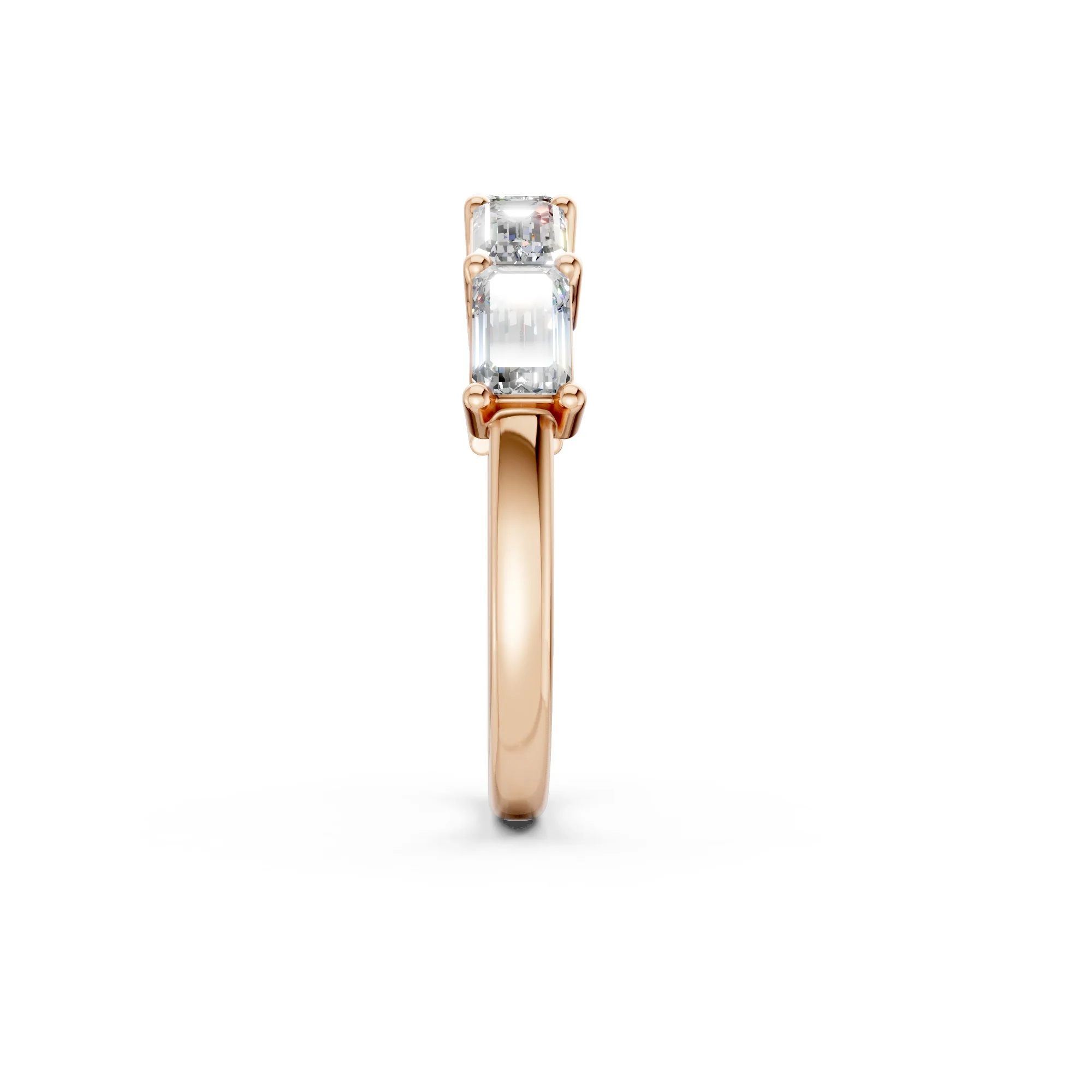 The Fifth Avenue Five — Emerald Cut Band (2ct TW) - Image 11