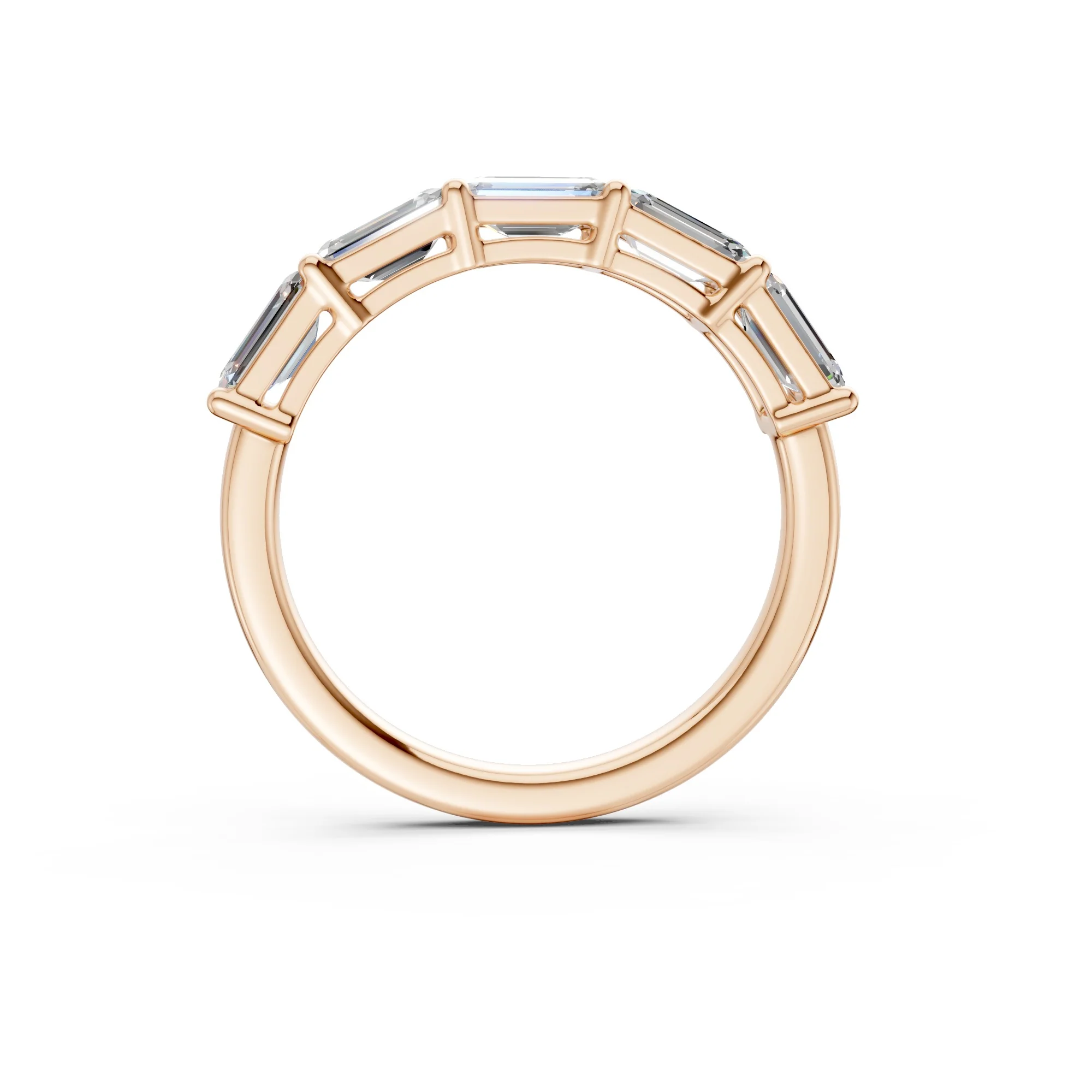 The Fifth Avenue Five — Emerald Cut Band (2ct TW) - Image 12