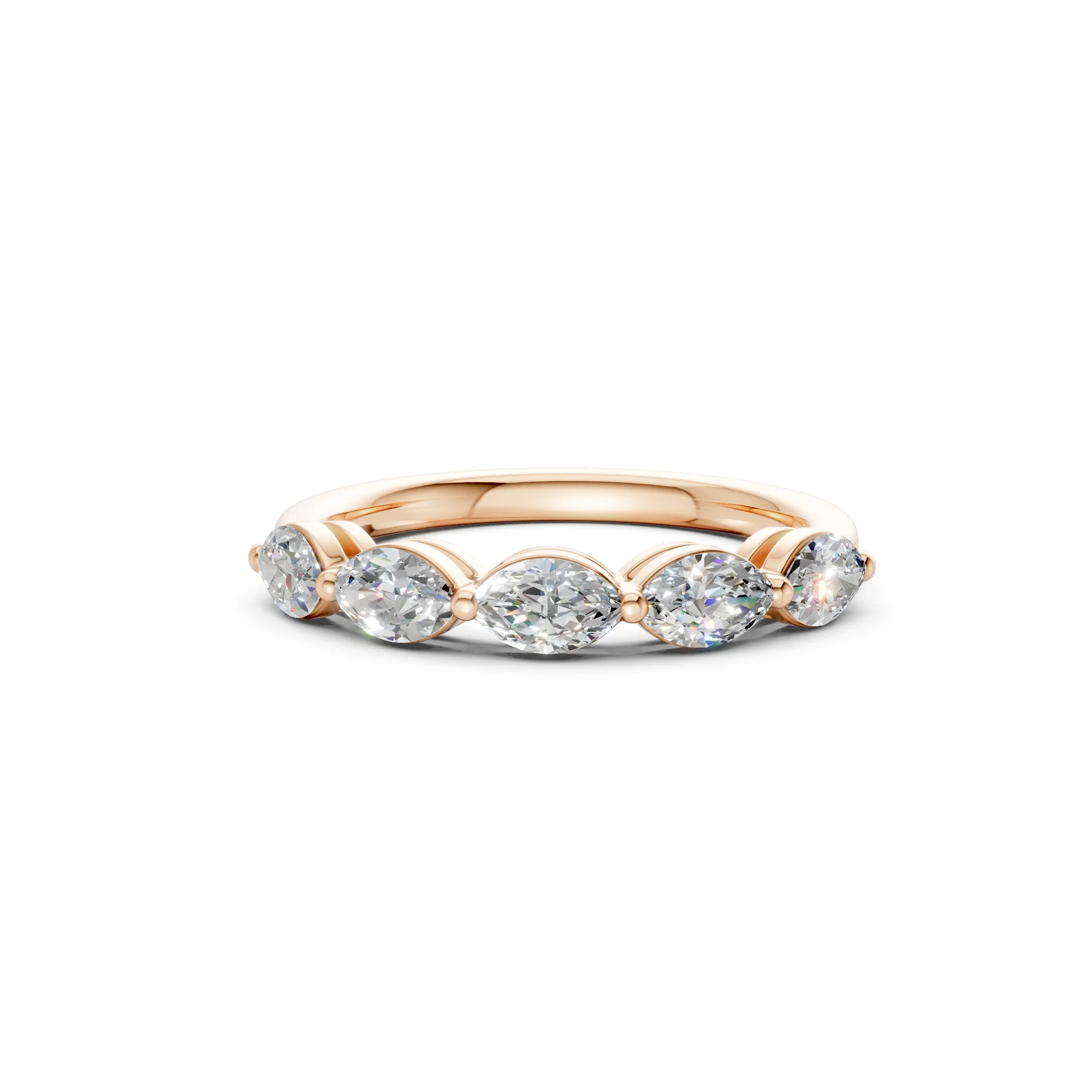 The Fifth Avenue Five — Marquise Cut Band (2ct TW) - Image 12
