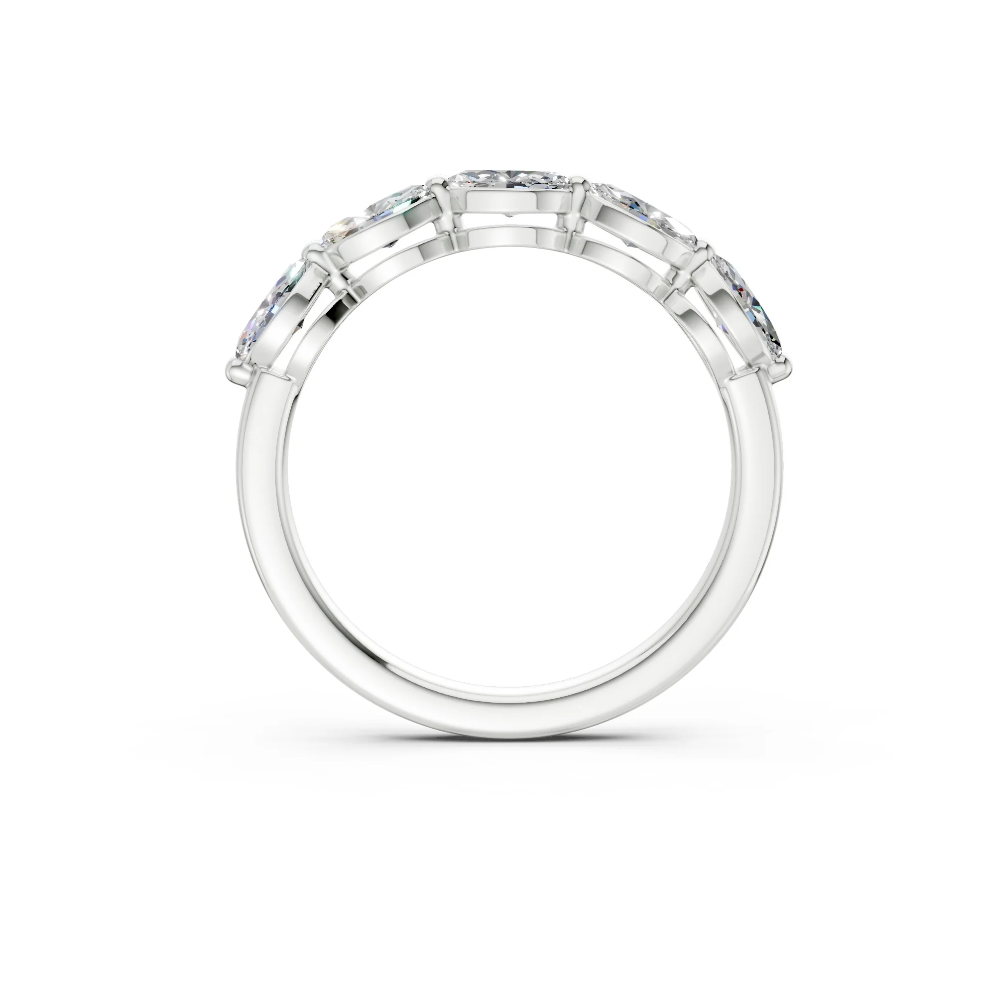 The Fifth Avenue Five — Marquise Cut Band (2ct TW) - Image 13
