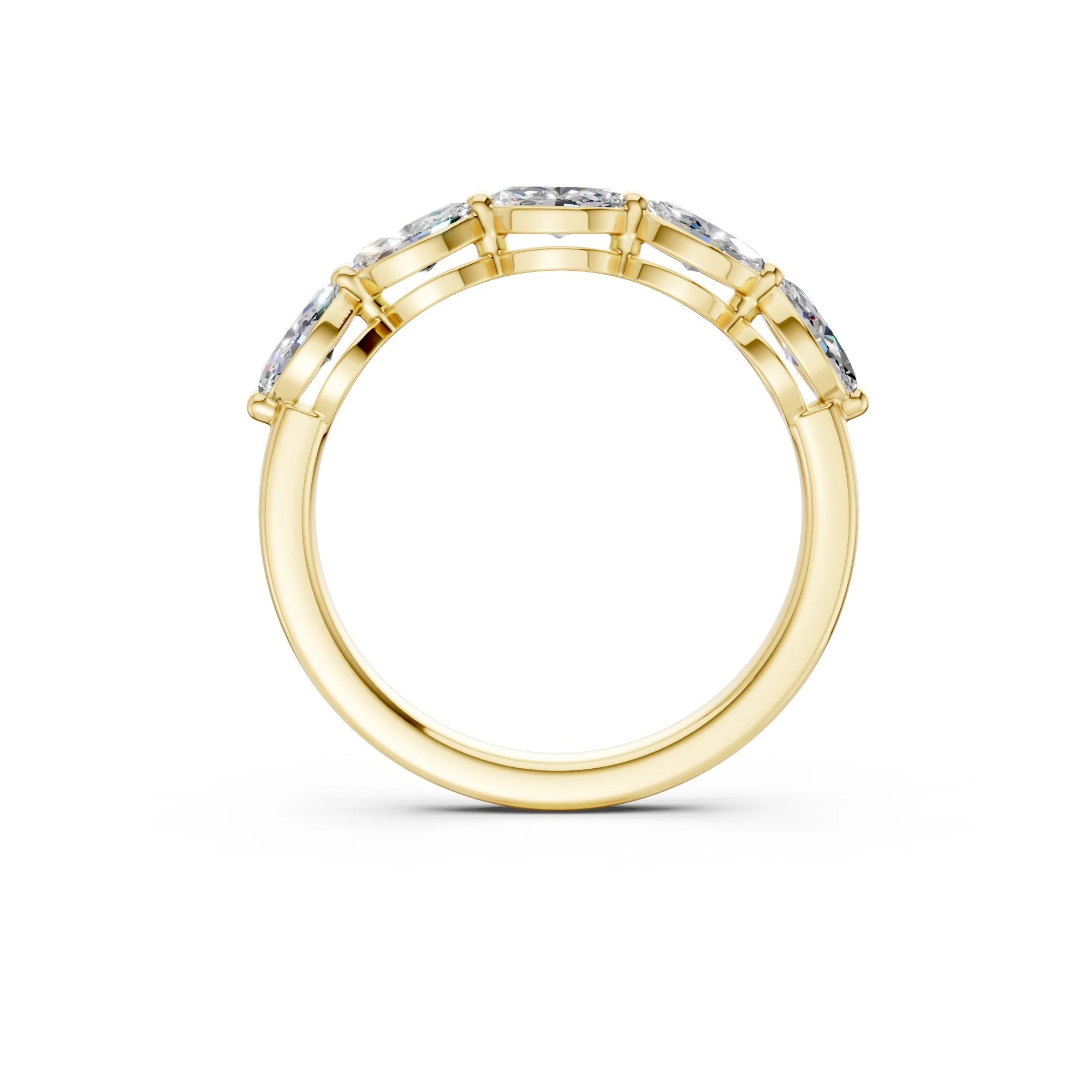 The Fifth Avenue Five — Marquise Cut Band (2ct TW) - Image 4