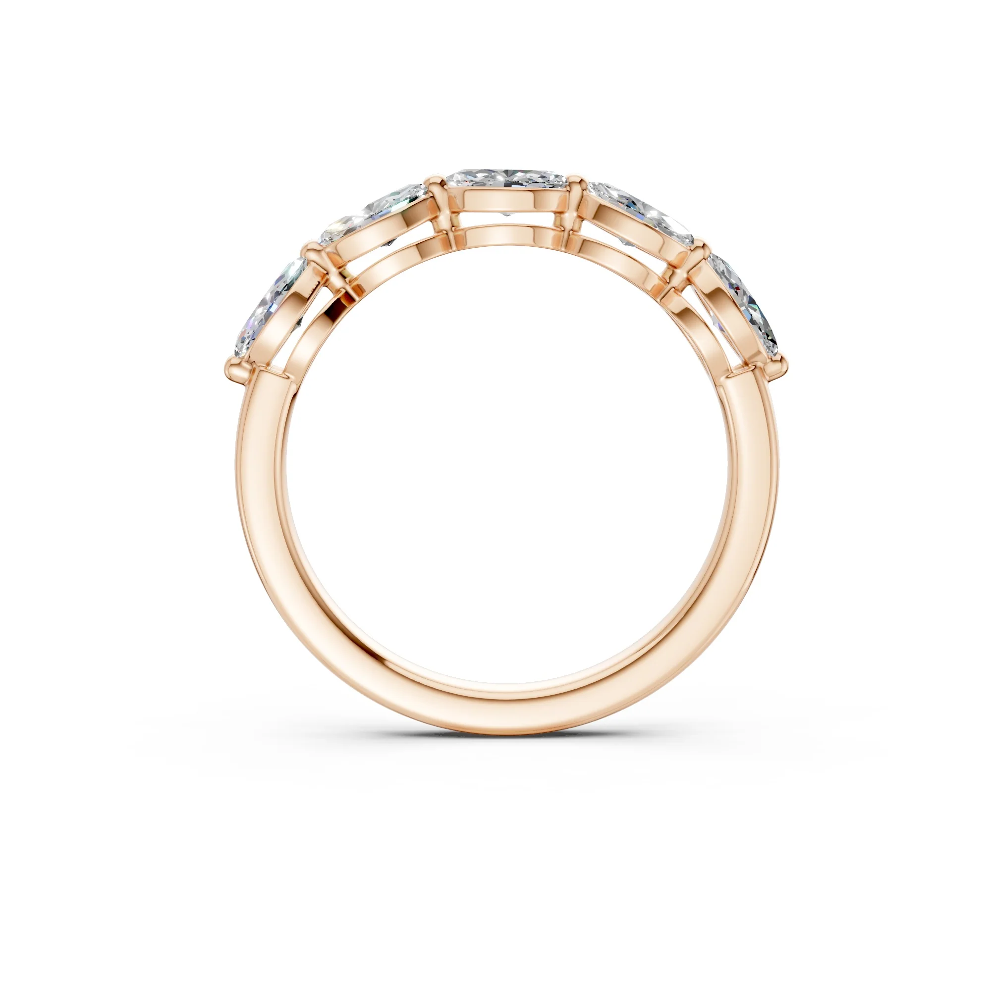 The Fifth Avenue Five — Marquise Cut Band (2ct TW) - Image 8