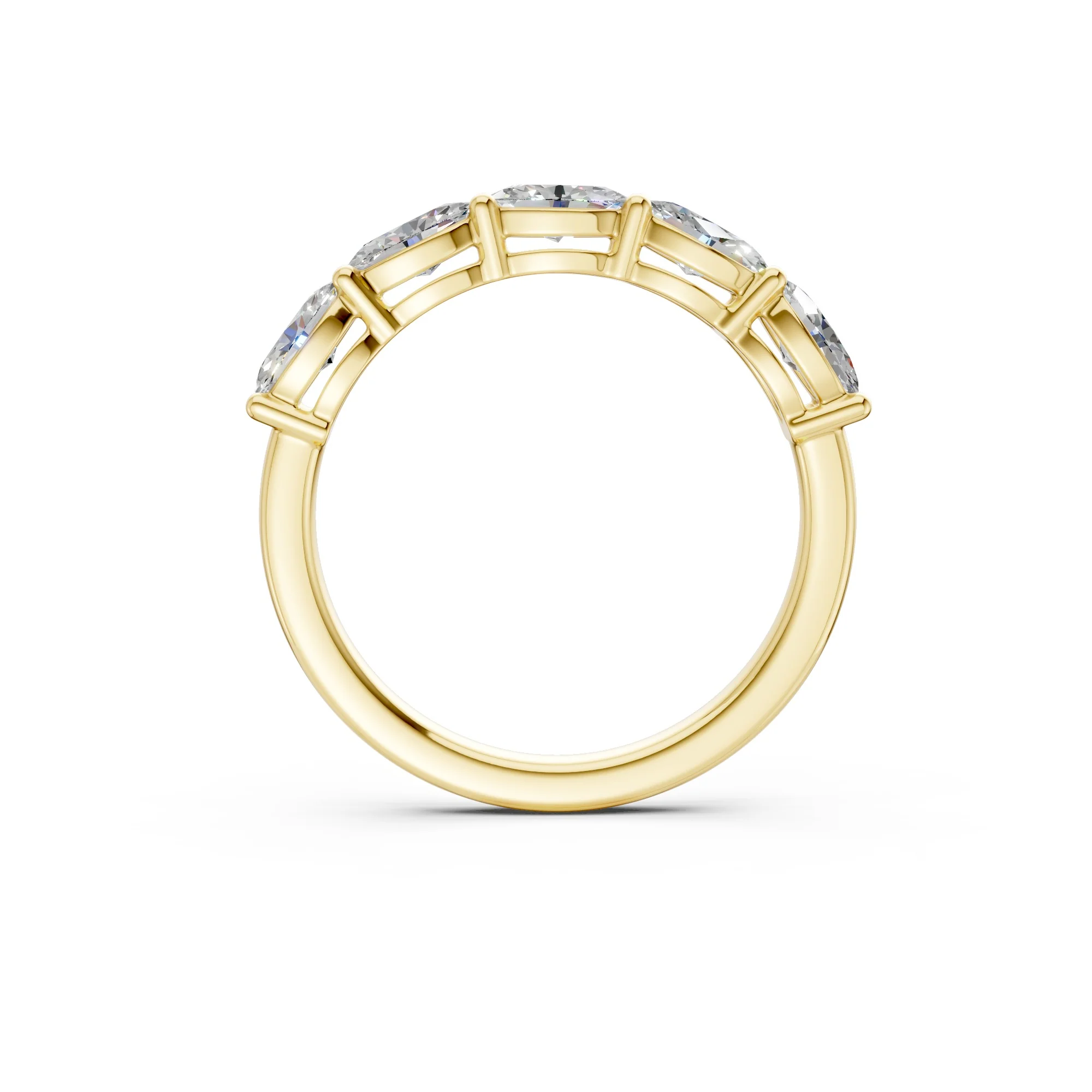 The Fifth Avenue Five — Oval Cut Band (2ct TW) - Image 3