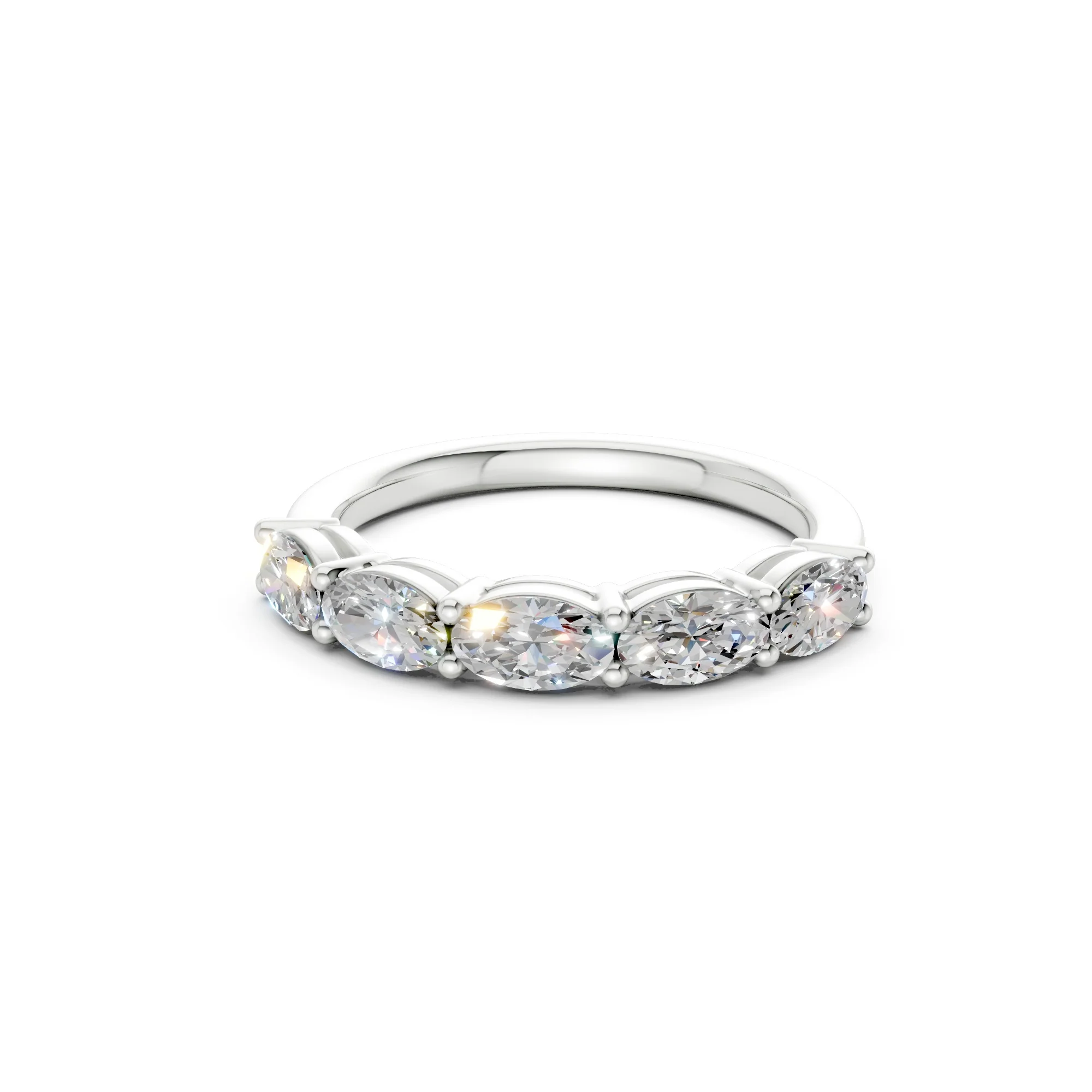 The Fifth Avenue Five — Oval Cut Band (2ct TW) - Image 9