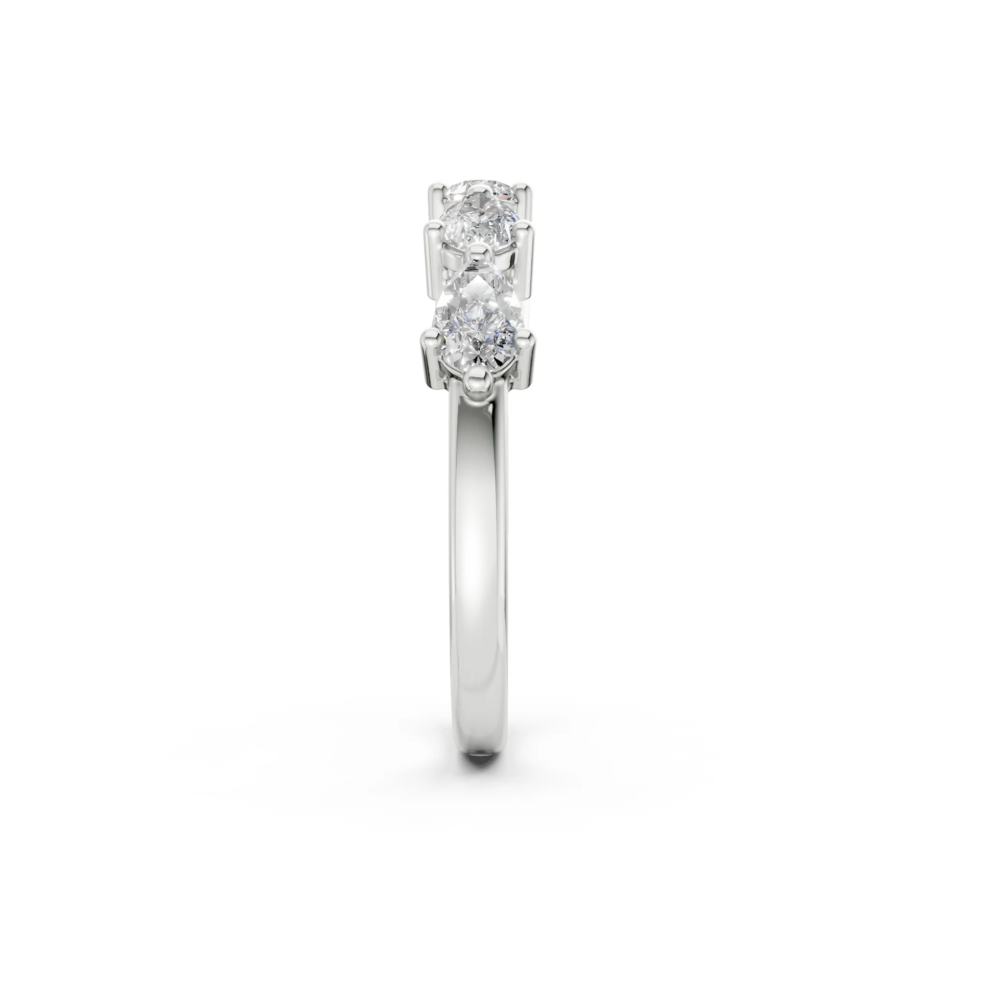 The Fifth Avenue Five — Pear Cut Band (2ct TW) - Image 11