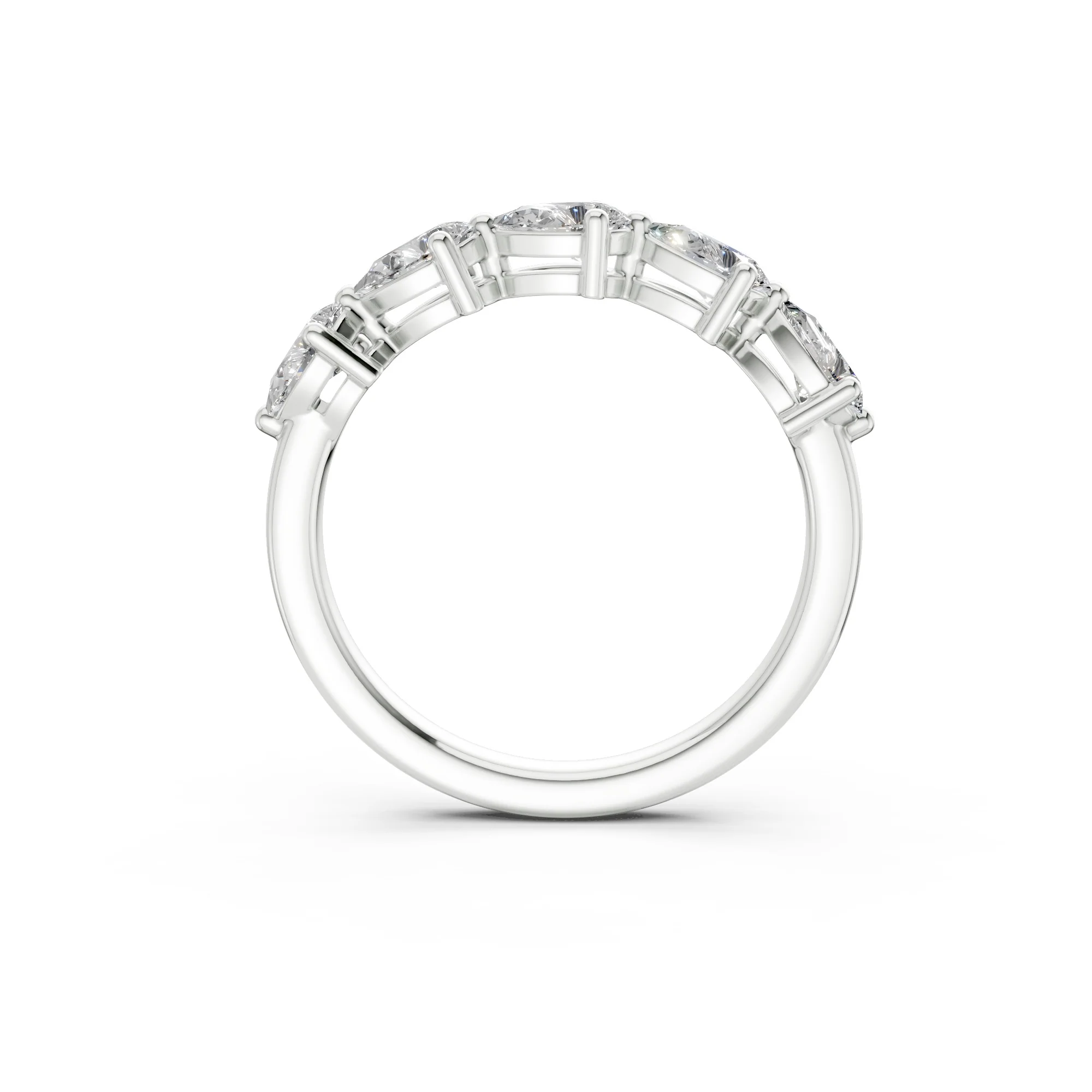 The Fifth Avenue Five — Pear Cut Band (2ct TW) - Image 12