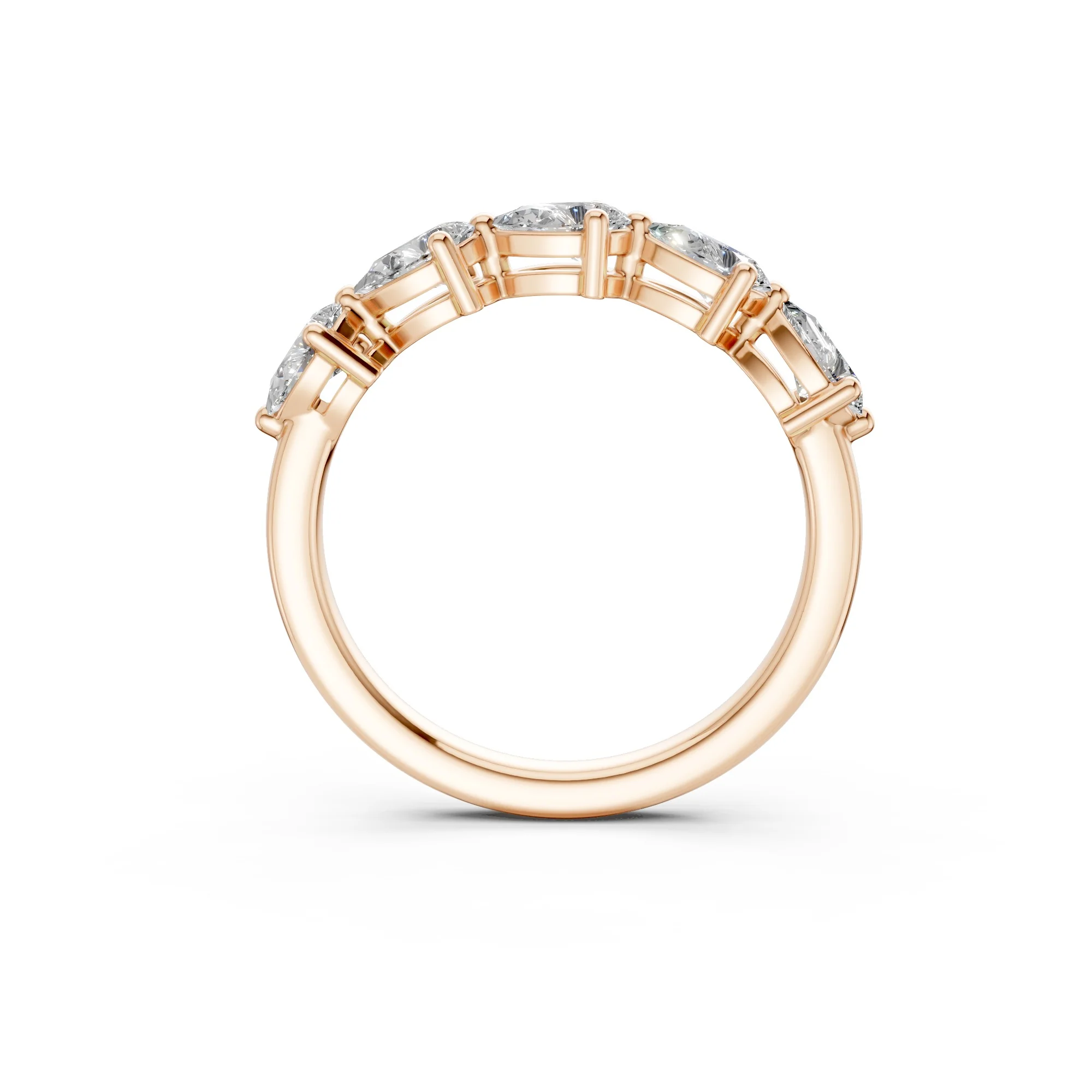 The Fifth Avenue Five — Pear Cut Band (2ct TW) - Image 8