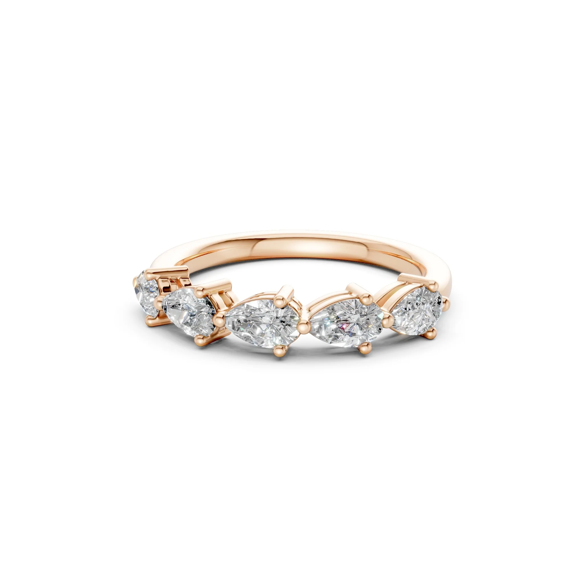 The Fifth Avenue Five — Pear Cut Band (2ct TW) - Image 9