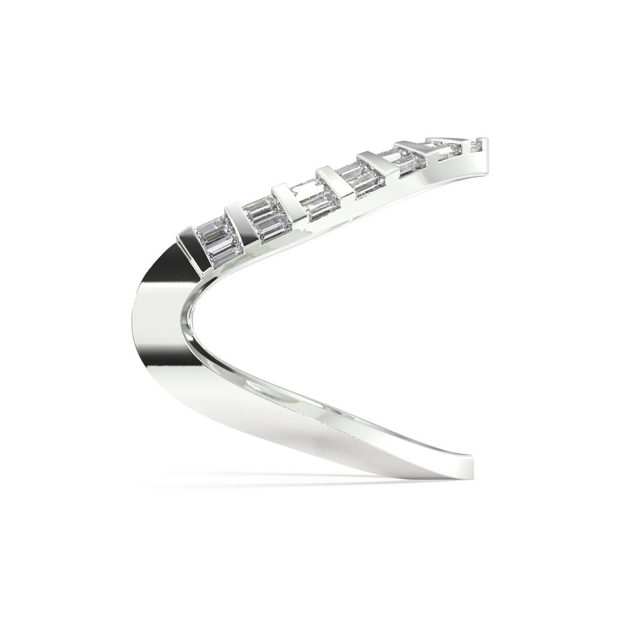 Freya Baguette Diamond Ring - Image 14