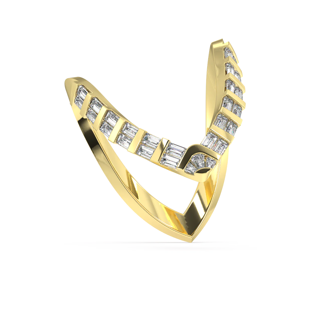 Freya Baguette Diamond Ring - Image 2
