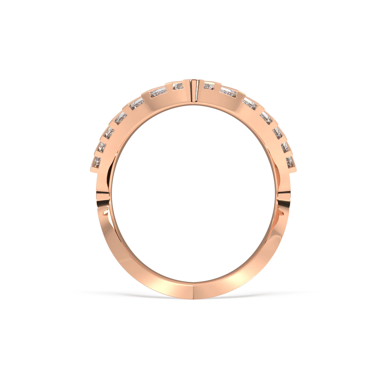 Freya Baguette Diamond Ring - Image 8