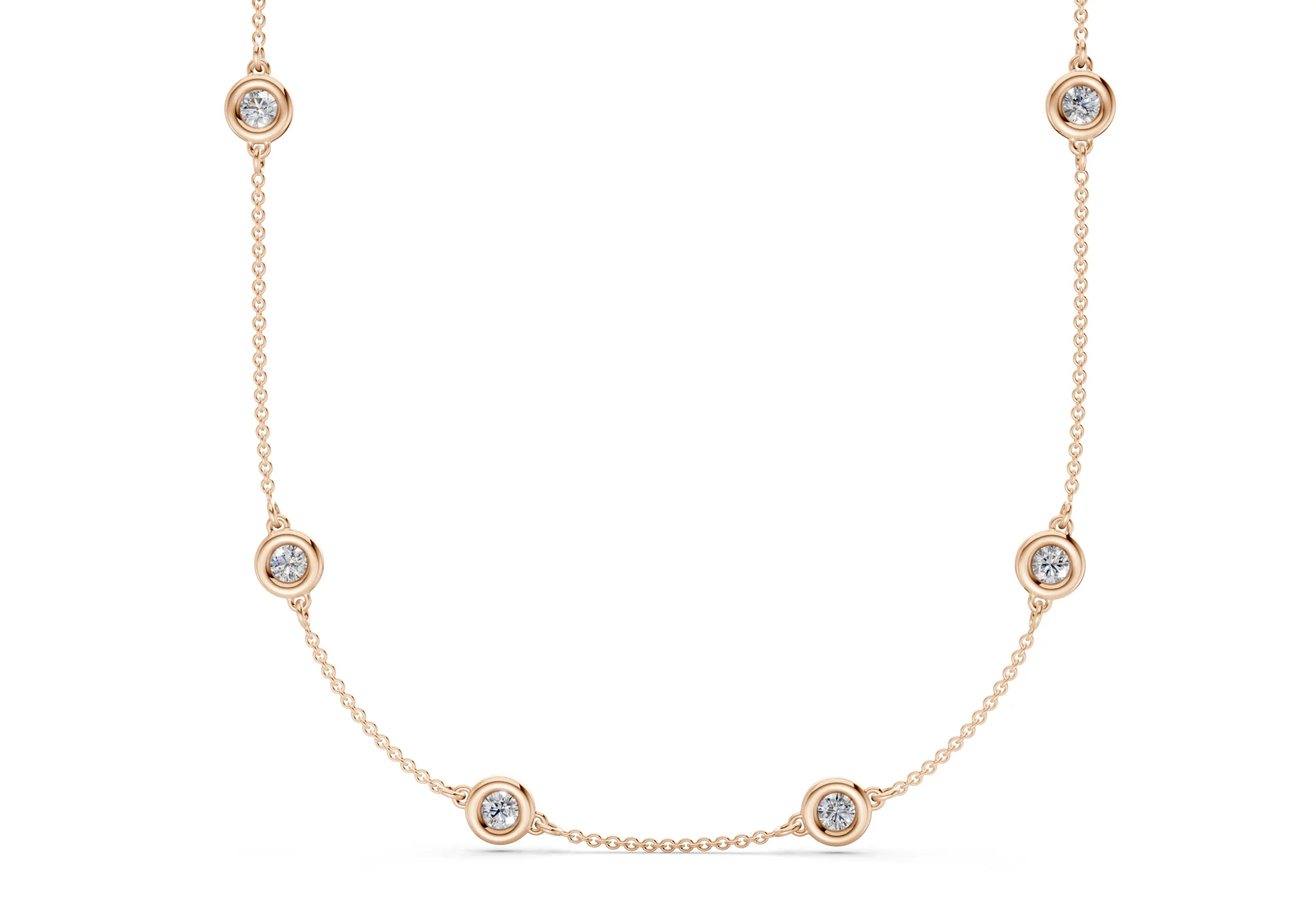 Harmony Diamond Necklace ½ Carat Total Wt. - Image 5