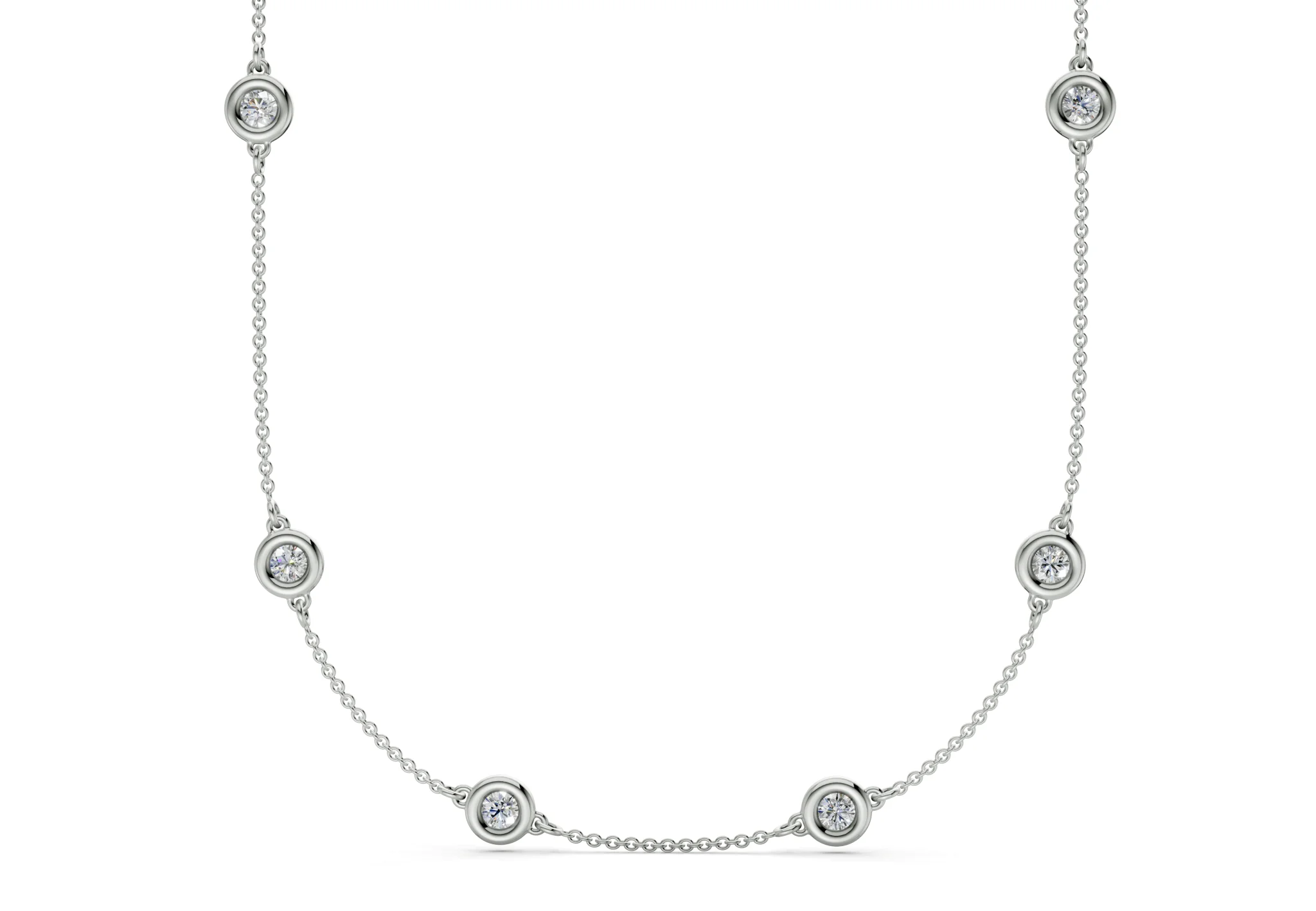 Harmony Diamond Necklace ½ Carat Total Wt. - Image 8