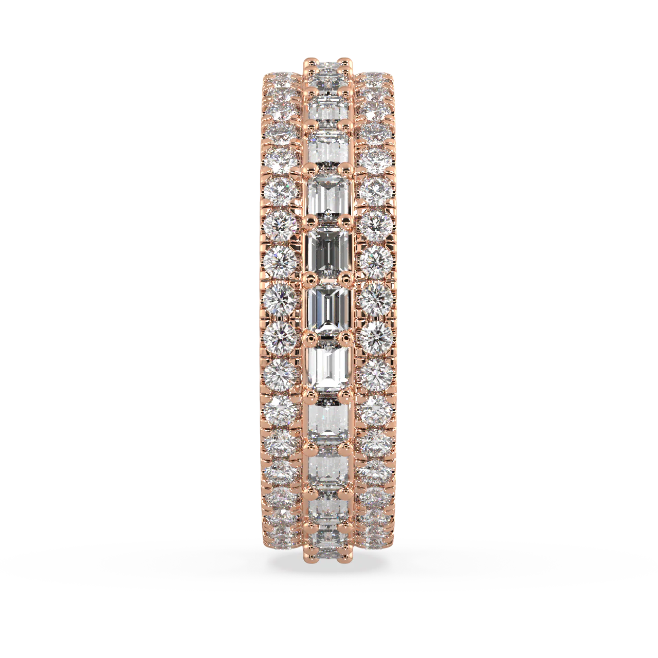 Iris Baguette Diamond Ring - Image 9
