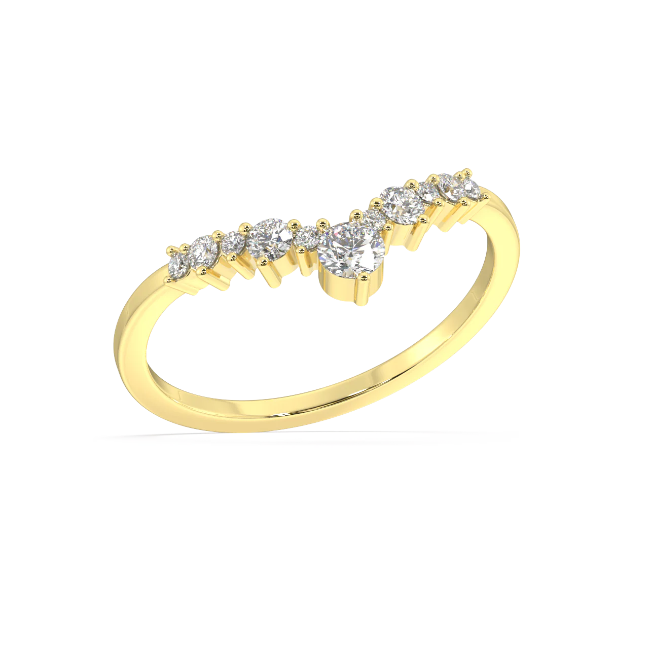 Isadora Round Diamond Ring - Image 2