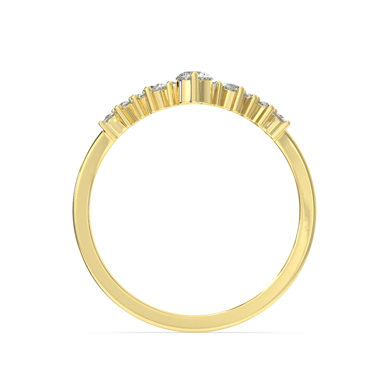 Isadora Round Diamond Ring - Image 3