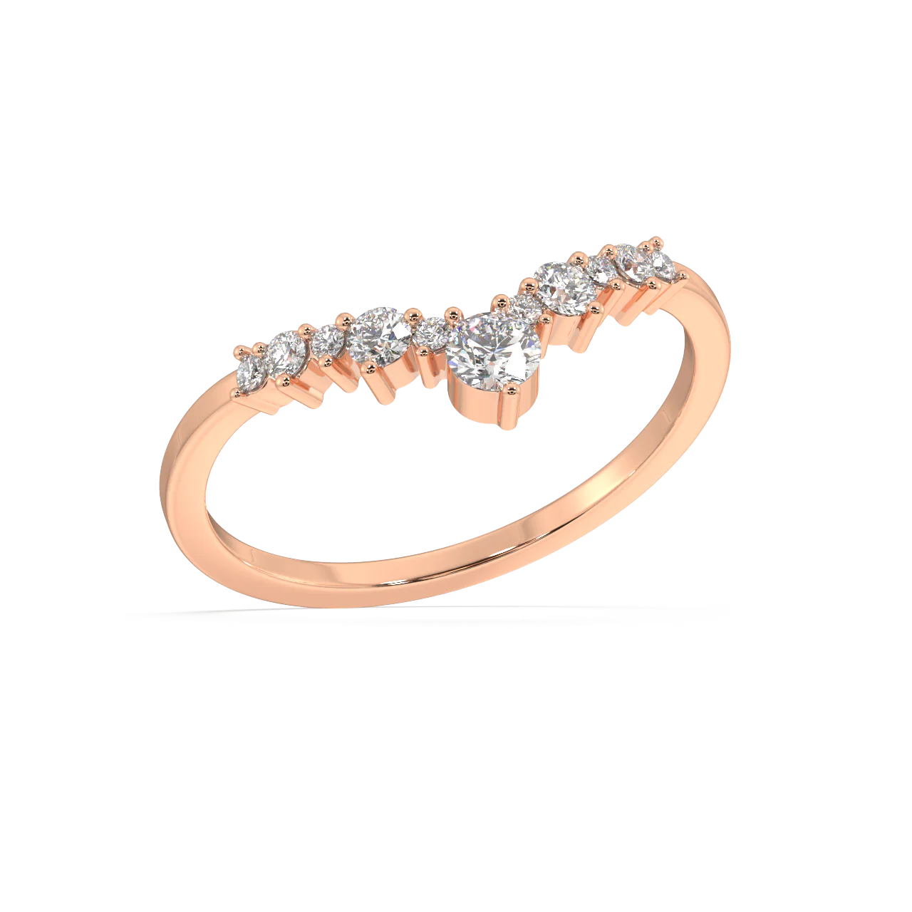 Isadora Round Diamond Ring - Image 6