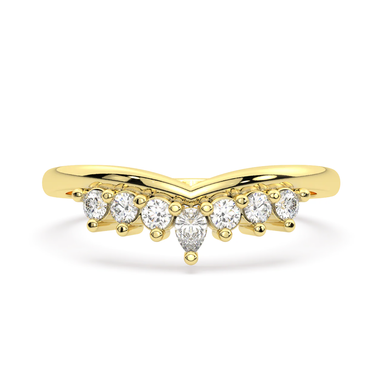 Isla Pear Diamond Ring