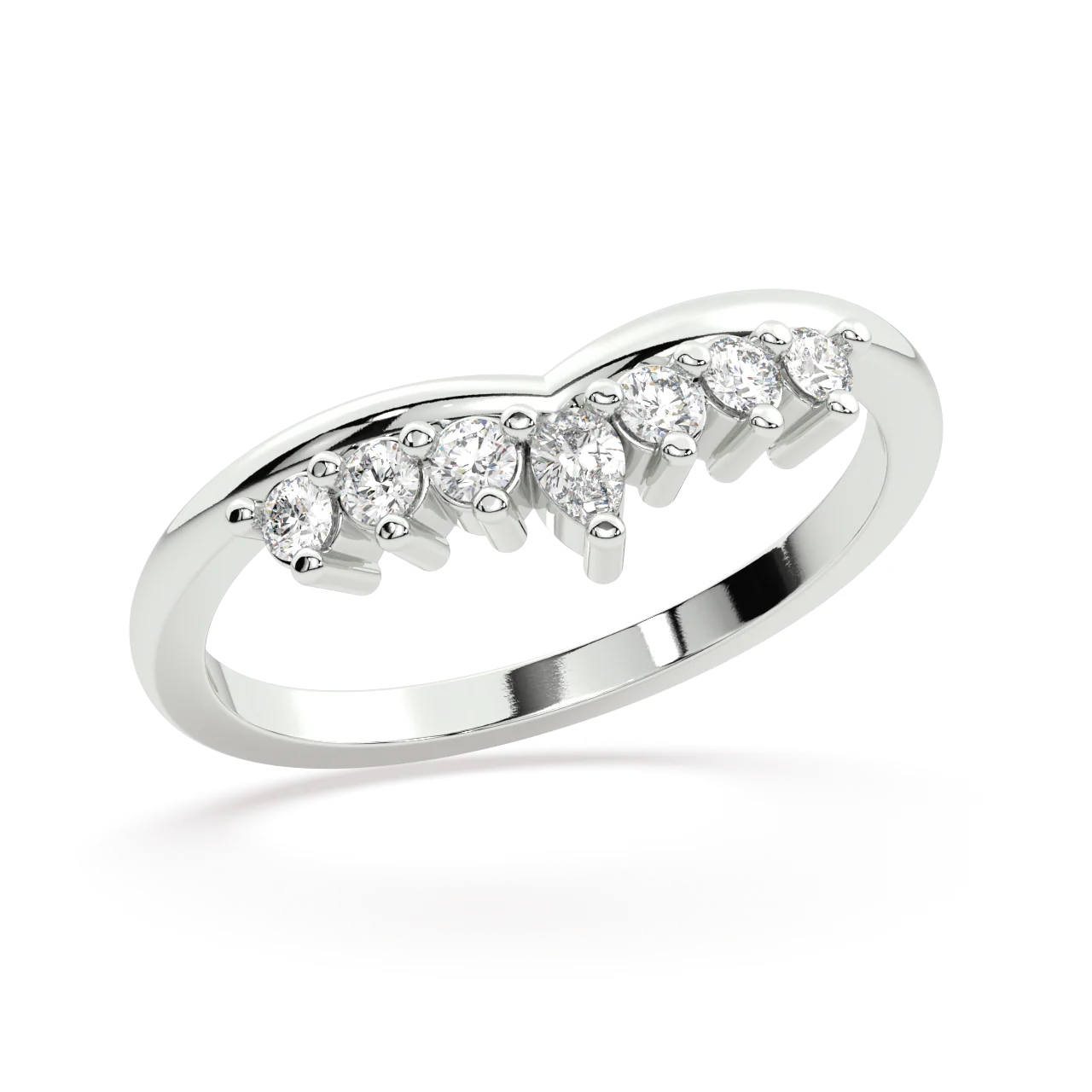 Isla Pear Diamond Ring - Image 12