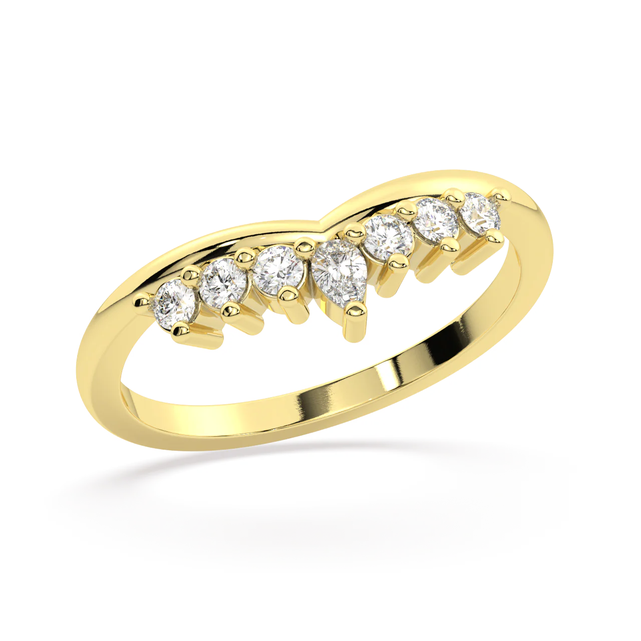 Isla Pear Diamond Ring - Image 2